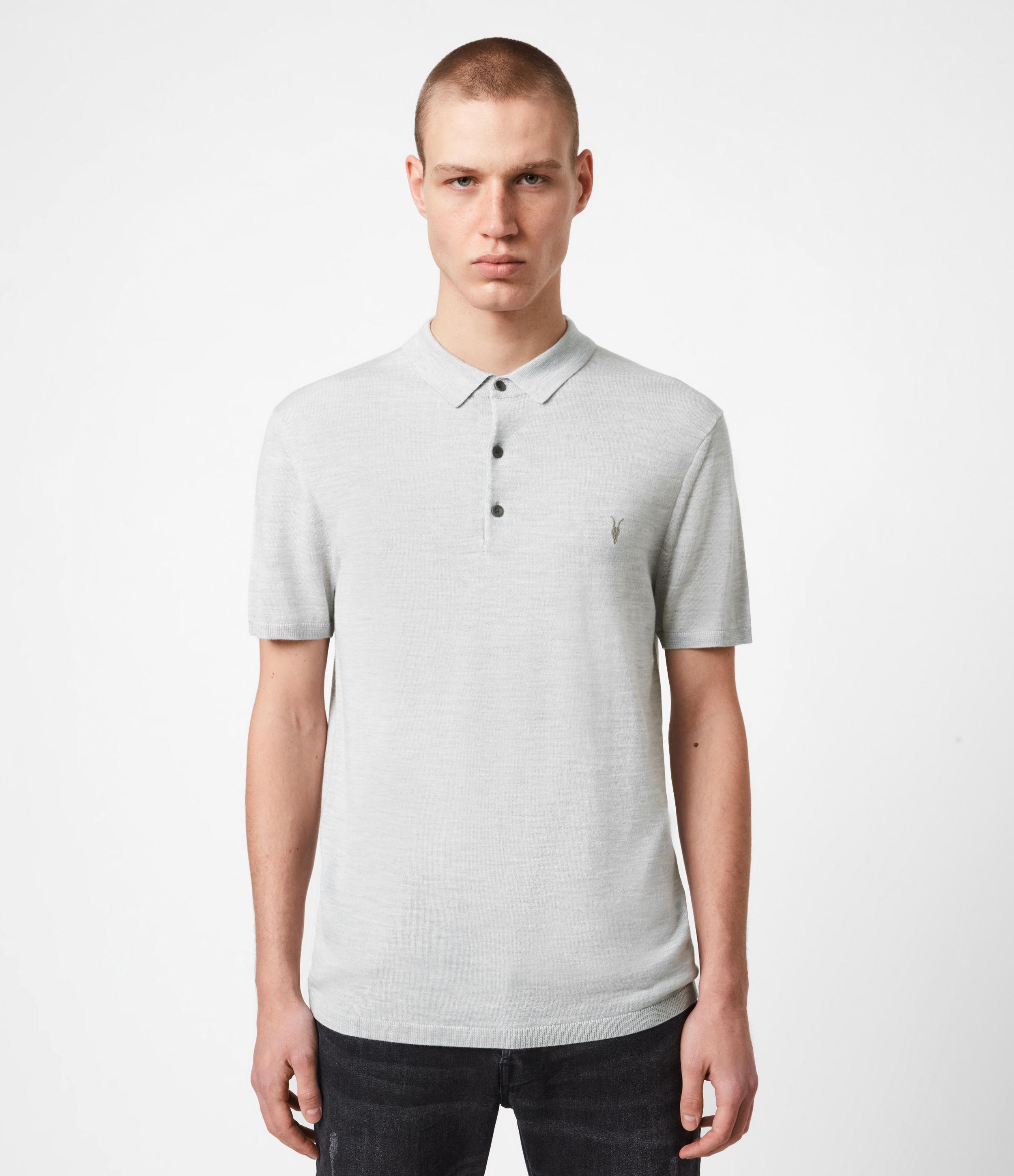 all saints knitted polo