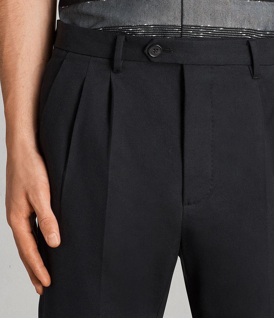 AllSaints Cotton Tallis Pant in Black (Natural) for Men - Lyst