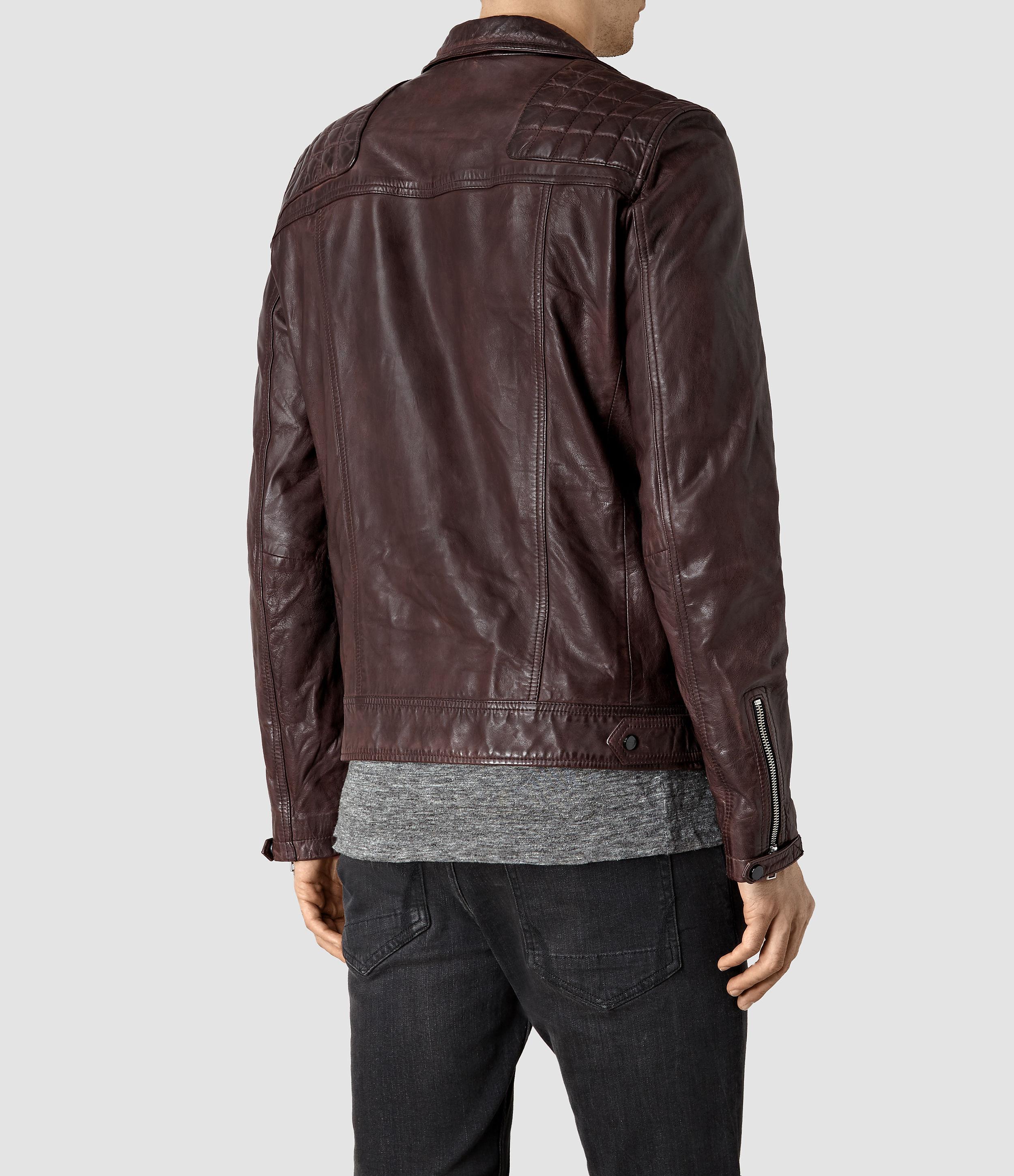 allsaints conroy oxblood