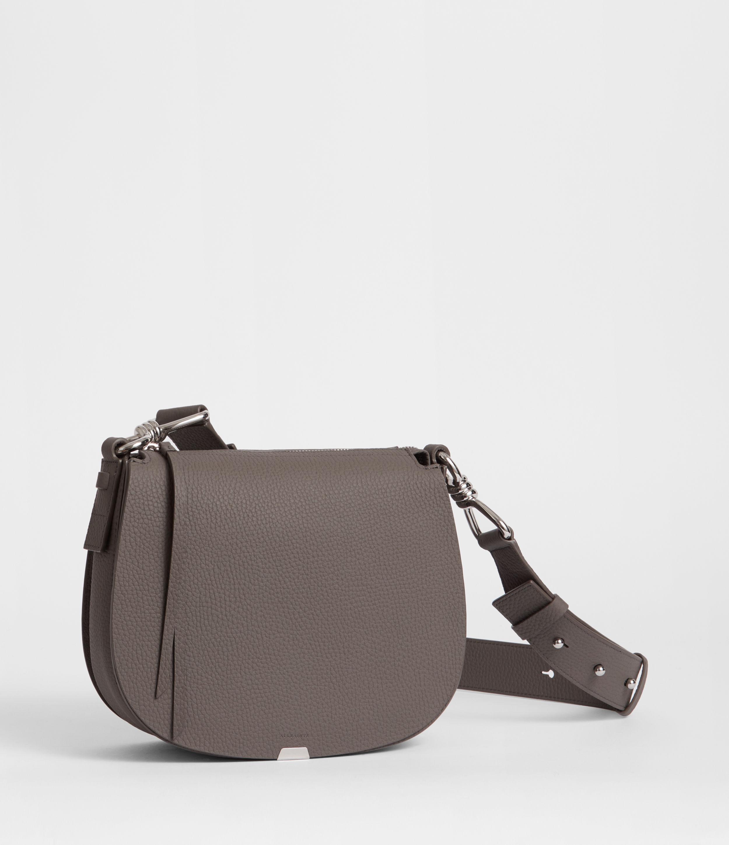 captain lea leather crossbody bolsa