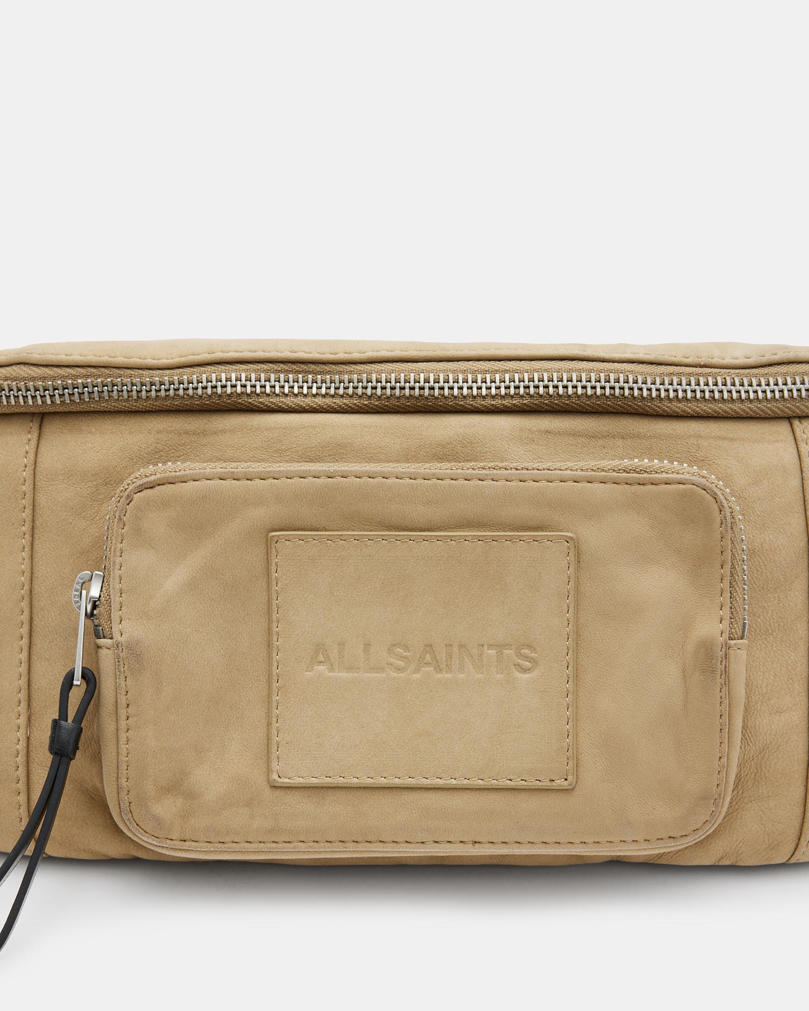 Allsaints flora leather wristlet best sale