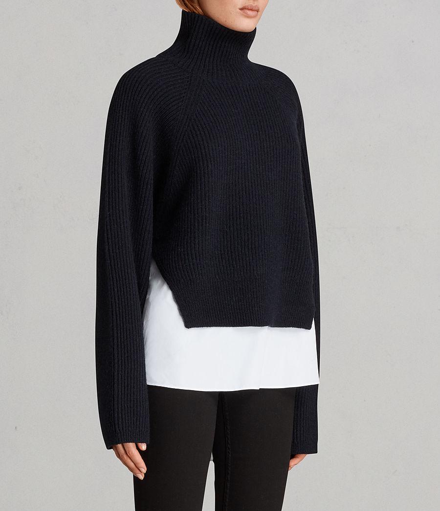 all saints jones cable jumper