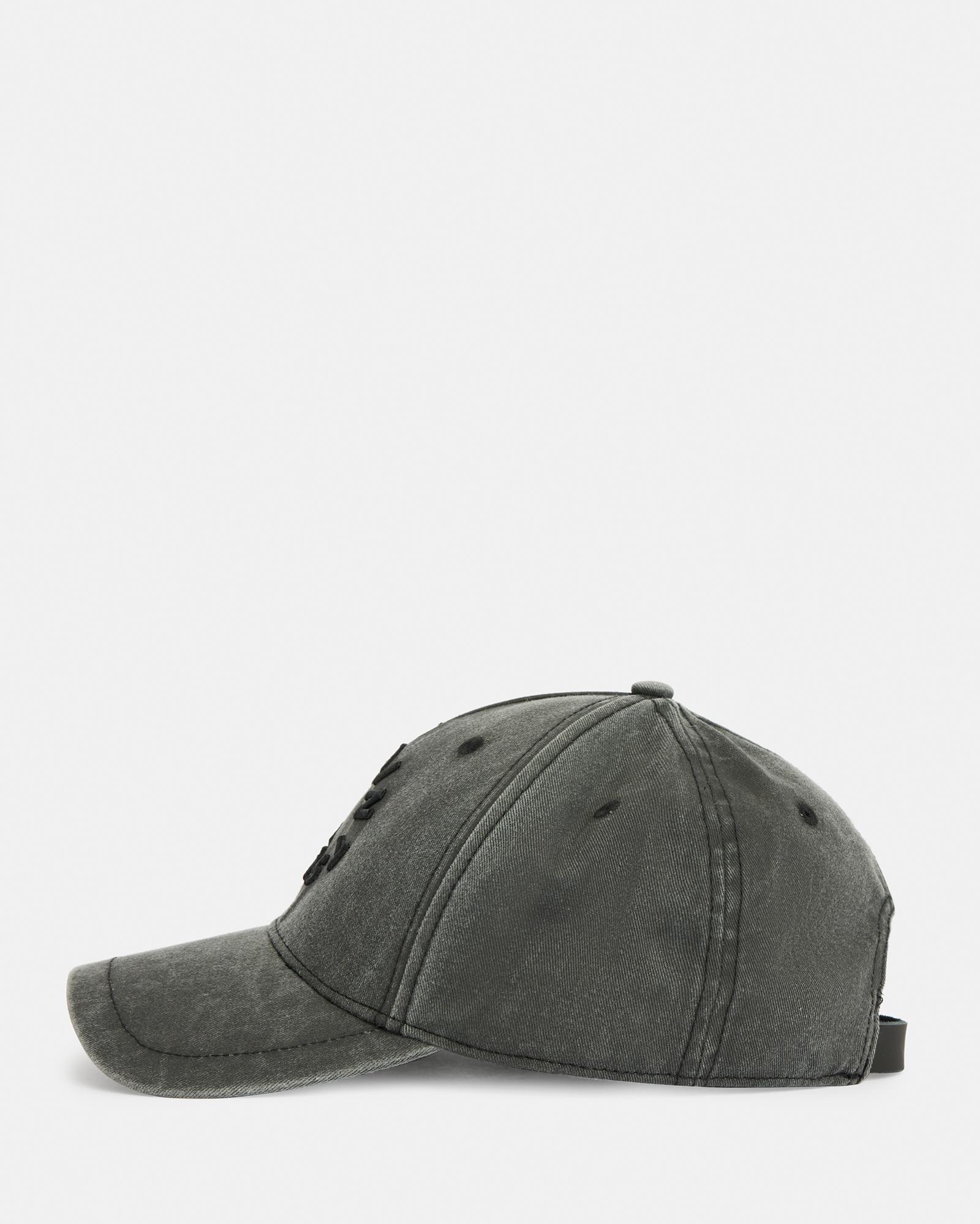 AllSaints Tierra Embroidered Logo Baseball Cap in Gray for  display picture 1