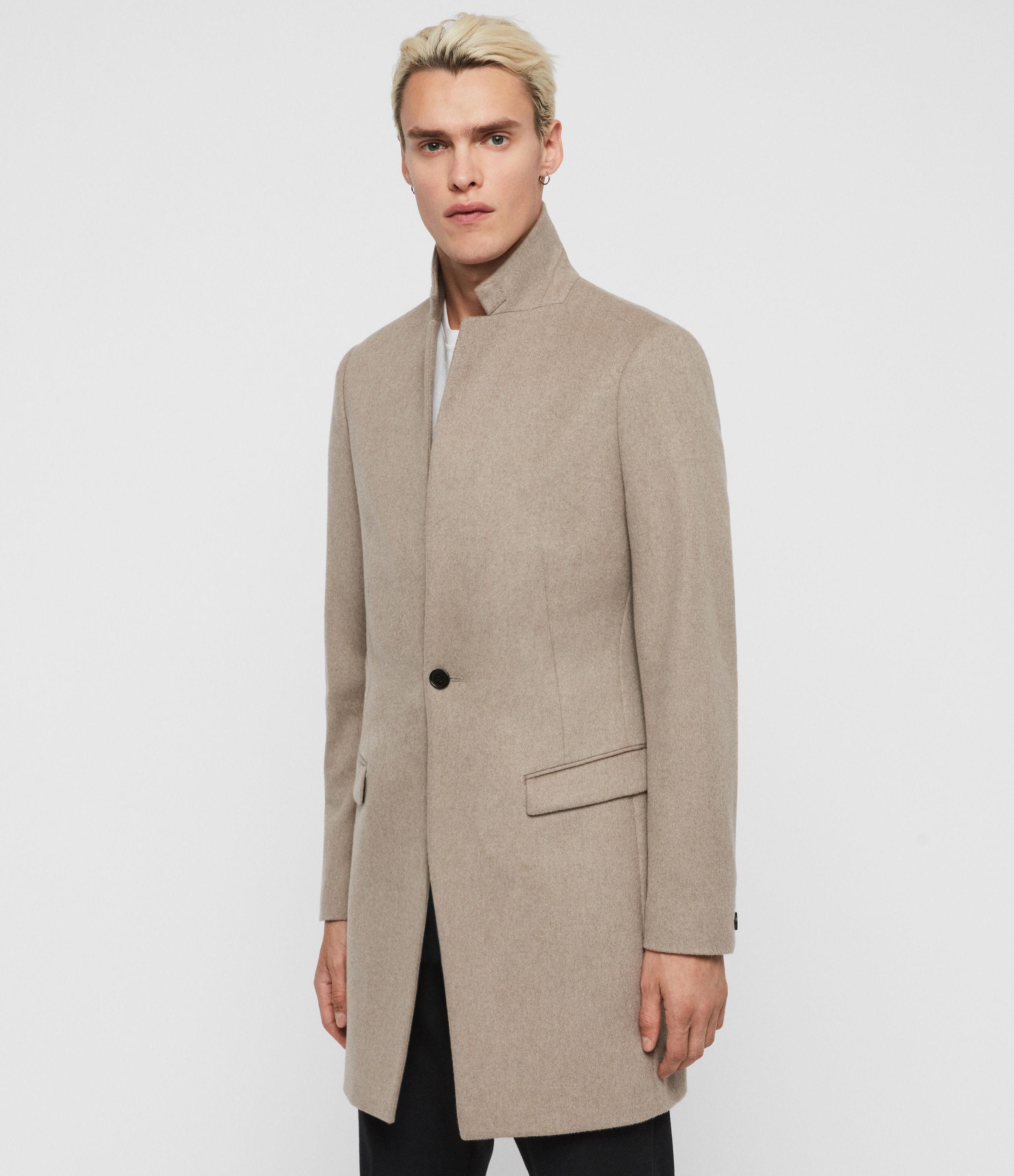 All saints 2024 beige coat