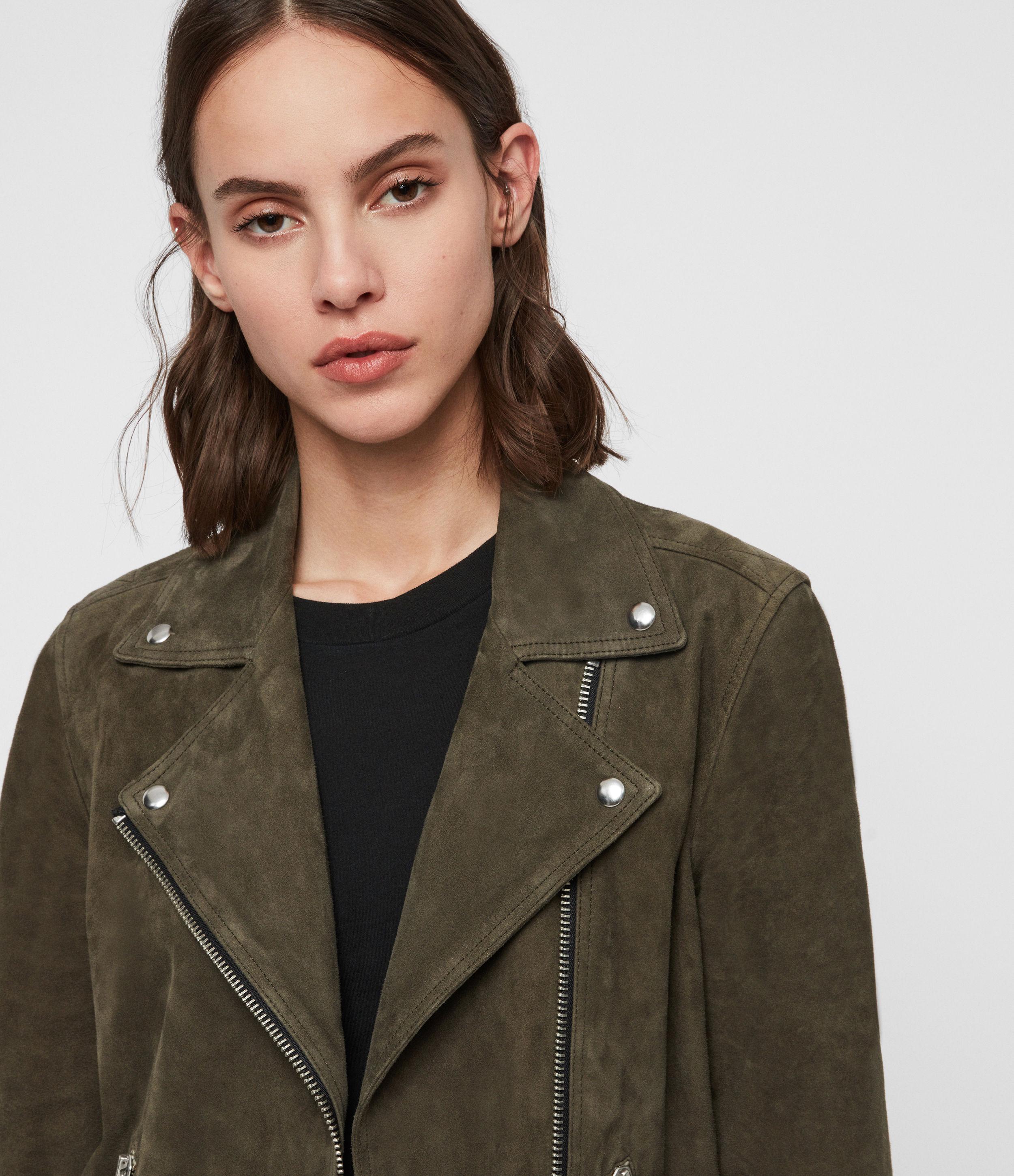 dalby suede biker jacket