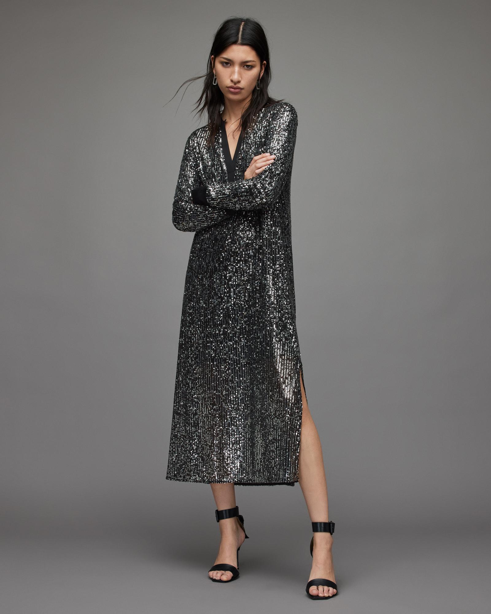 all saints spitalfields sequin dress All saints spitalfields dress