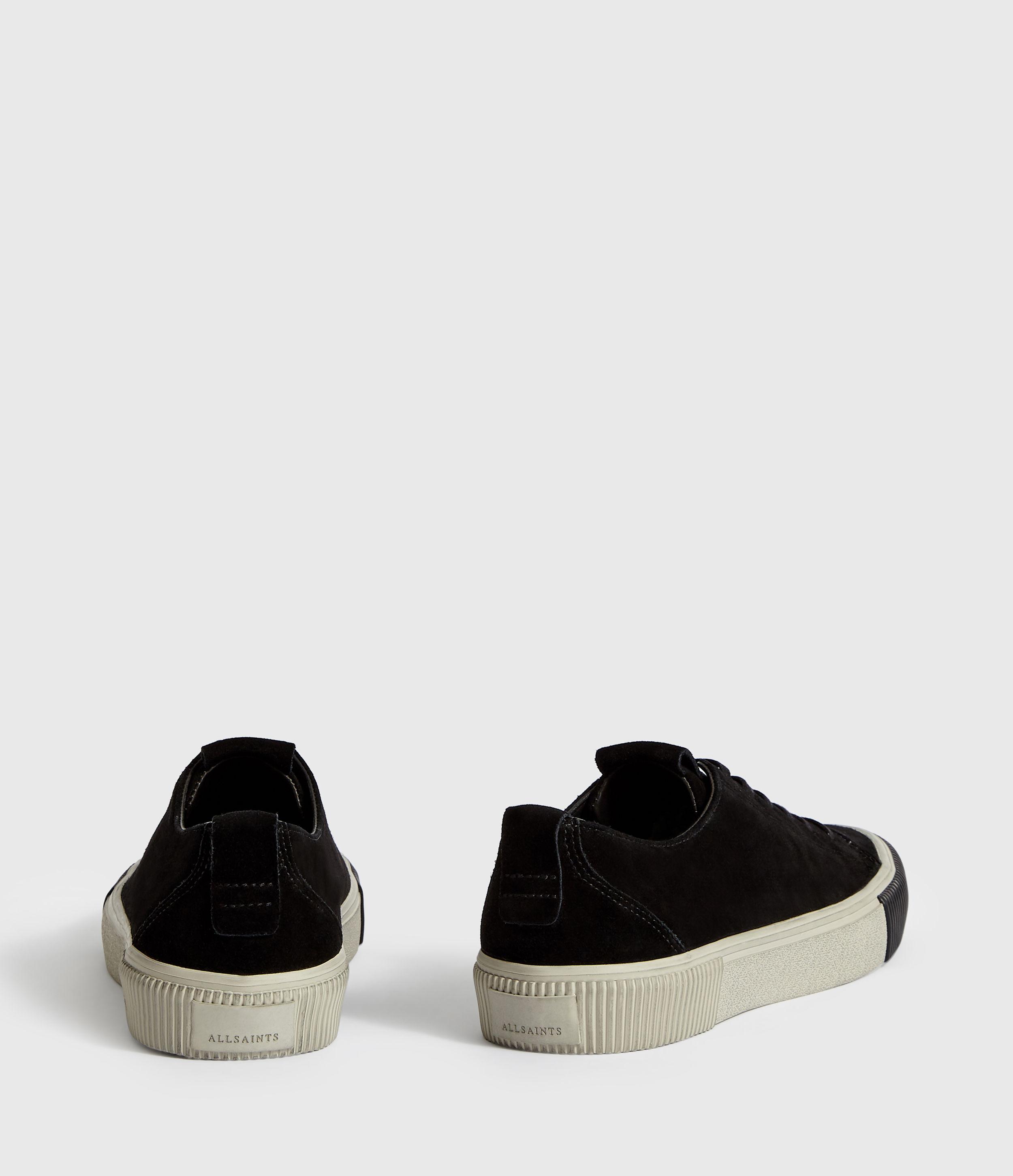 allsaints base leather sneaker