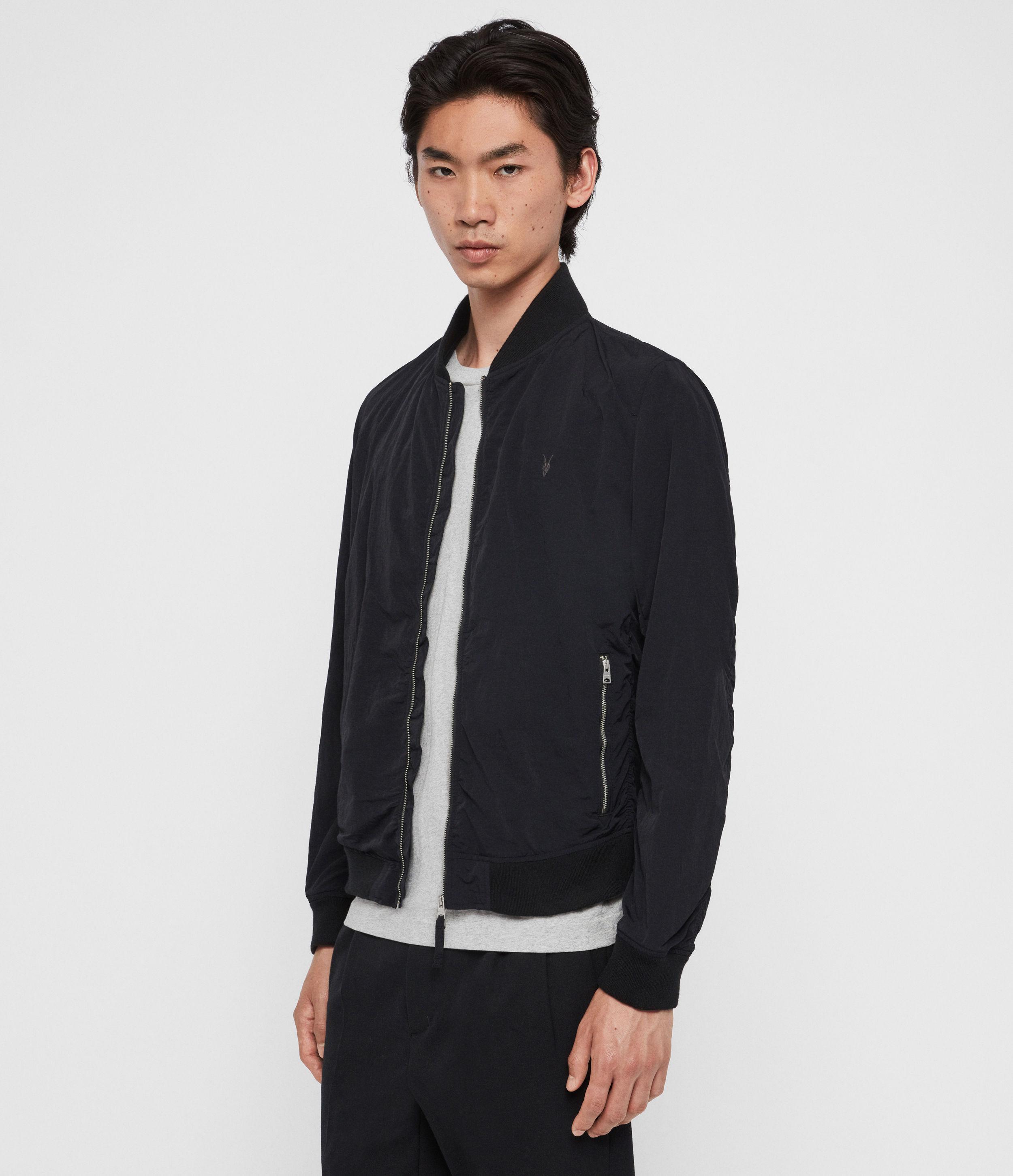 allsaints fleet bomber jacket