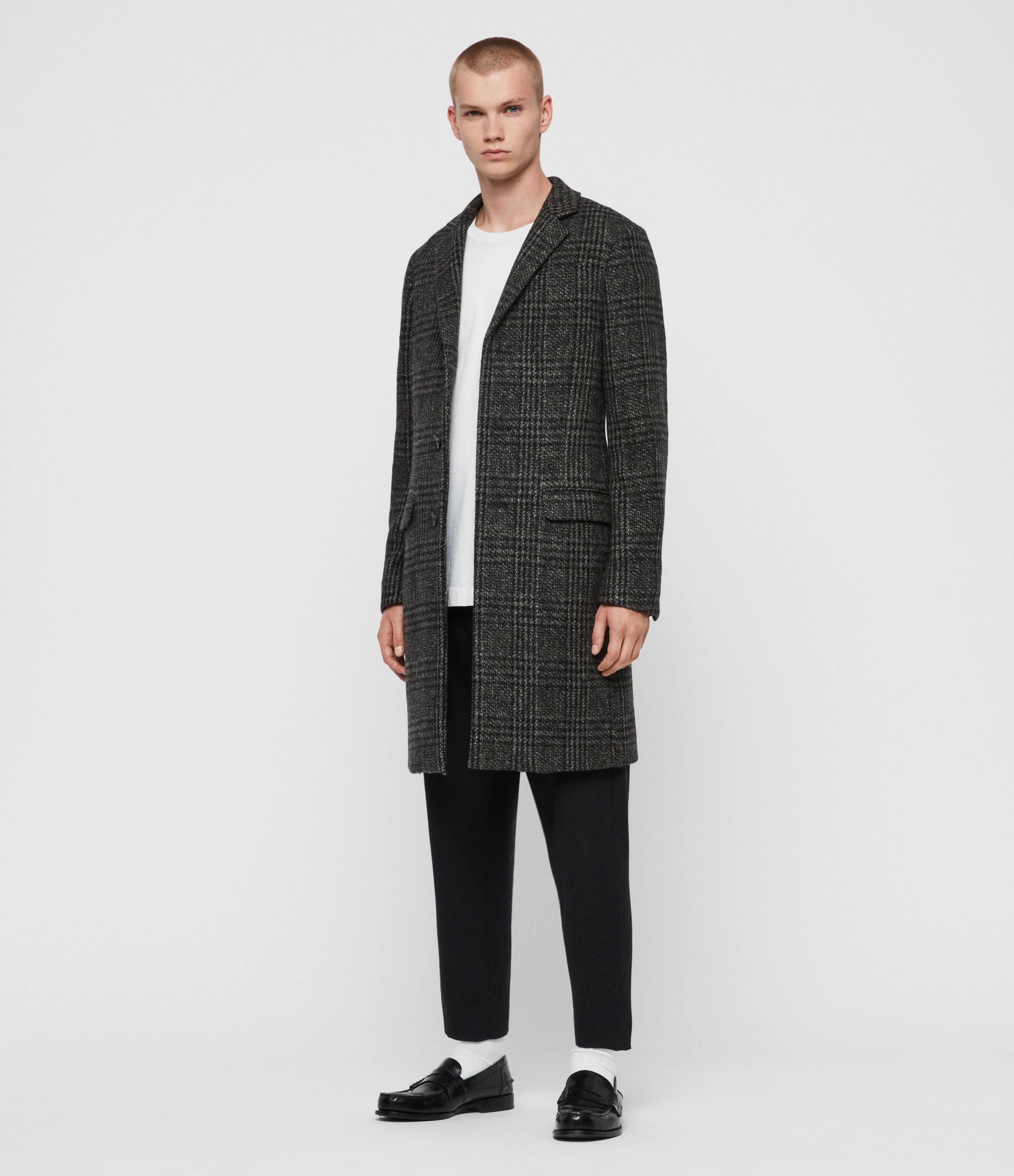 allsaints dowell coat