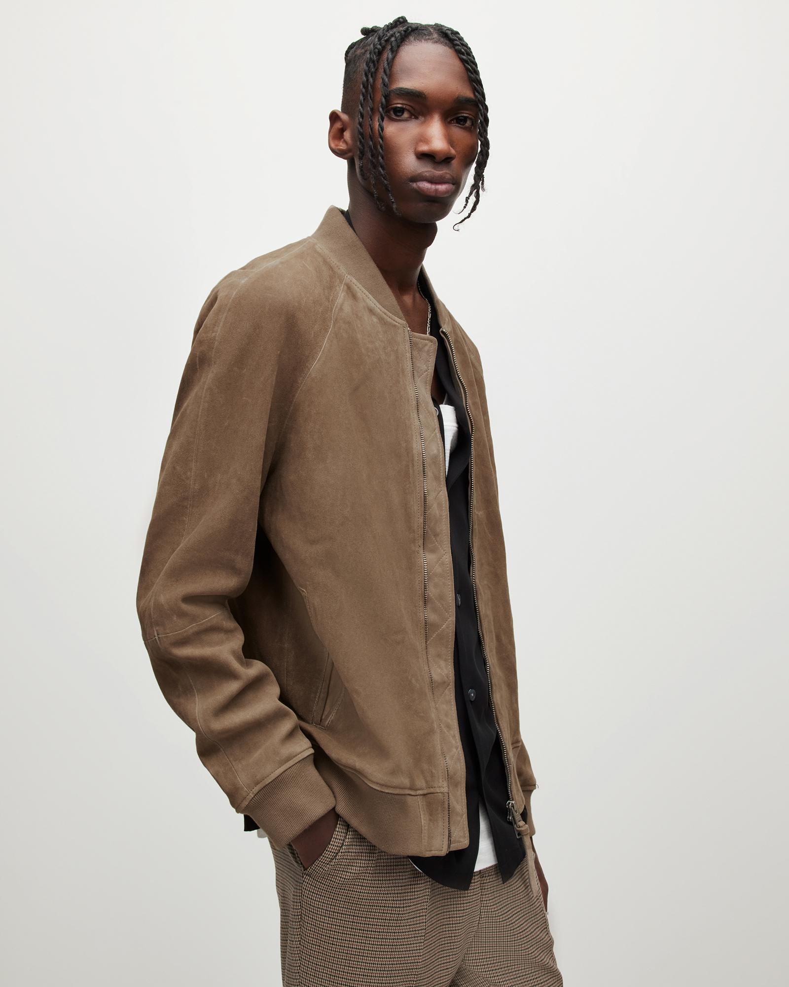Allsaints bomber mens Clearance