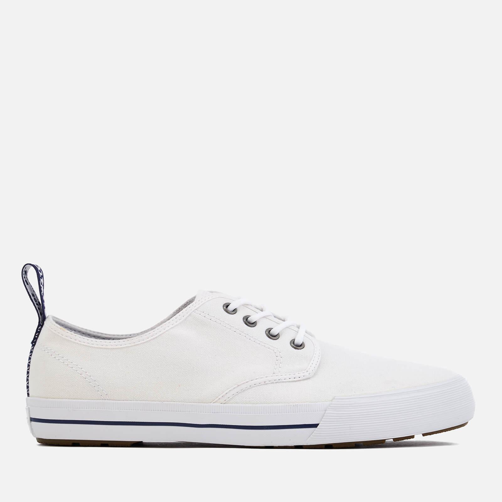 Dr. Martens Pressler Canvas Lace Shoes in White for Men | Lyst