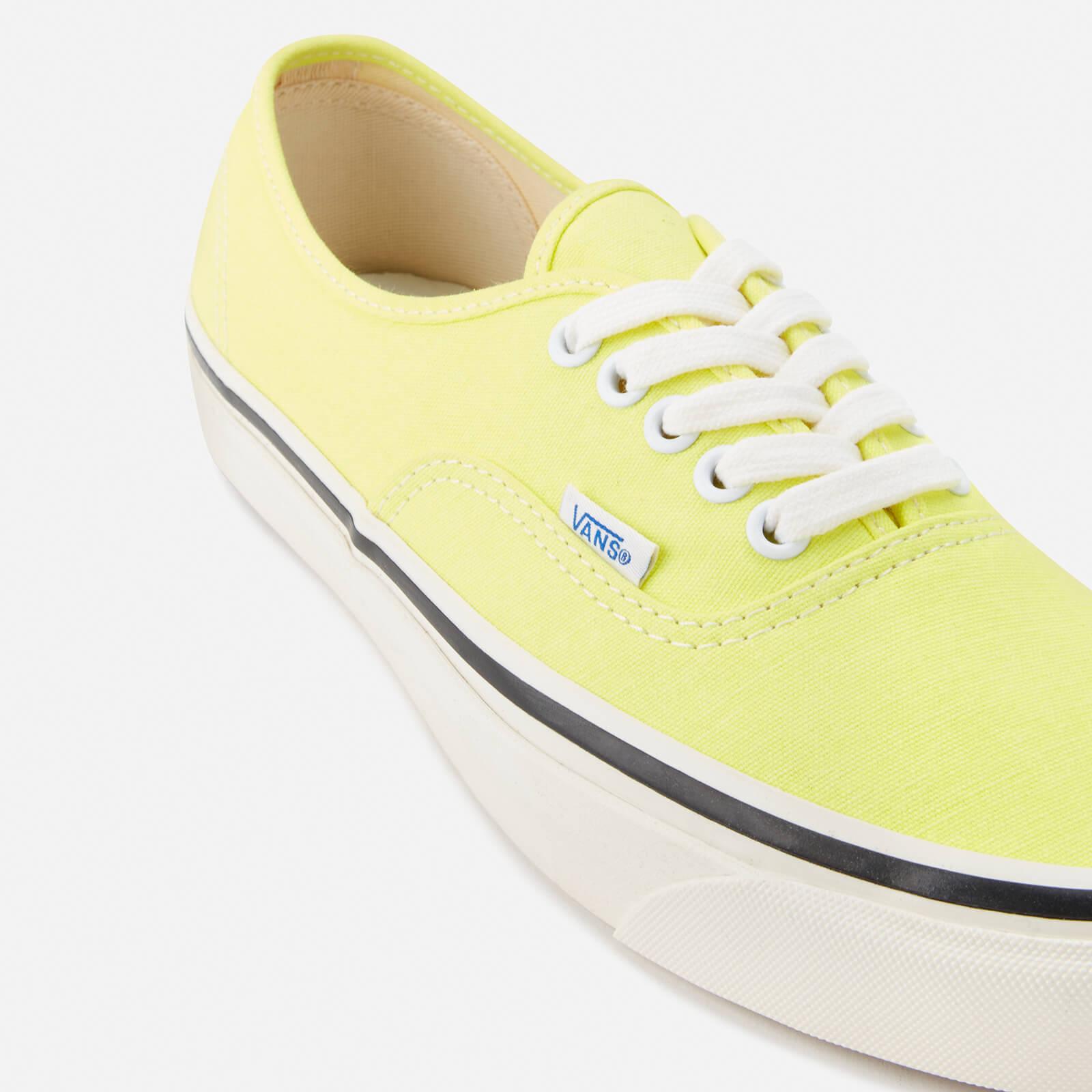 low top yellow vans