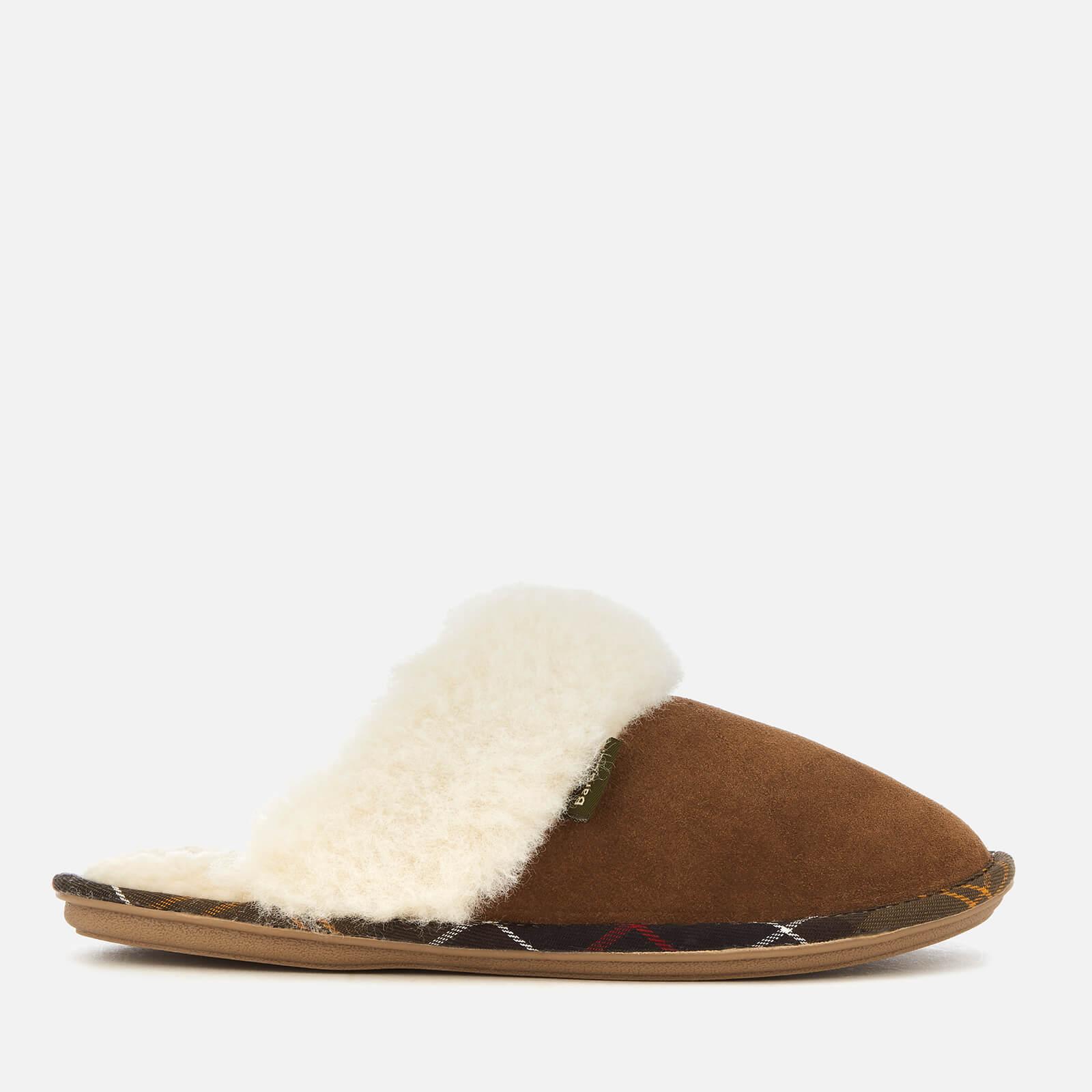 Barbour Lydia Suede Mule Slippers in 