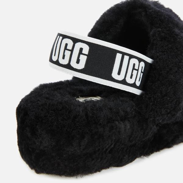 ugg slides black multi
