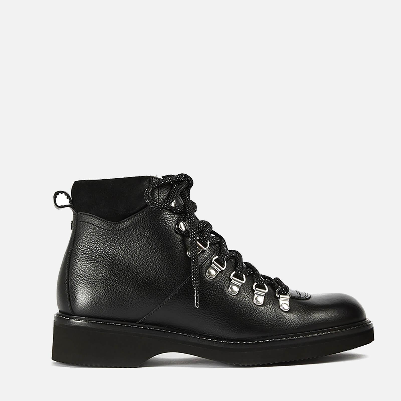 Ted Baker Leather Ramels Hiker Boots in Black Lyst
