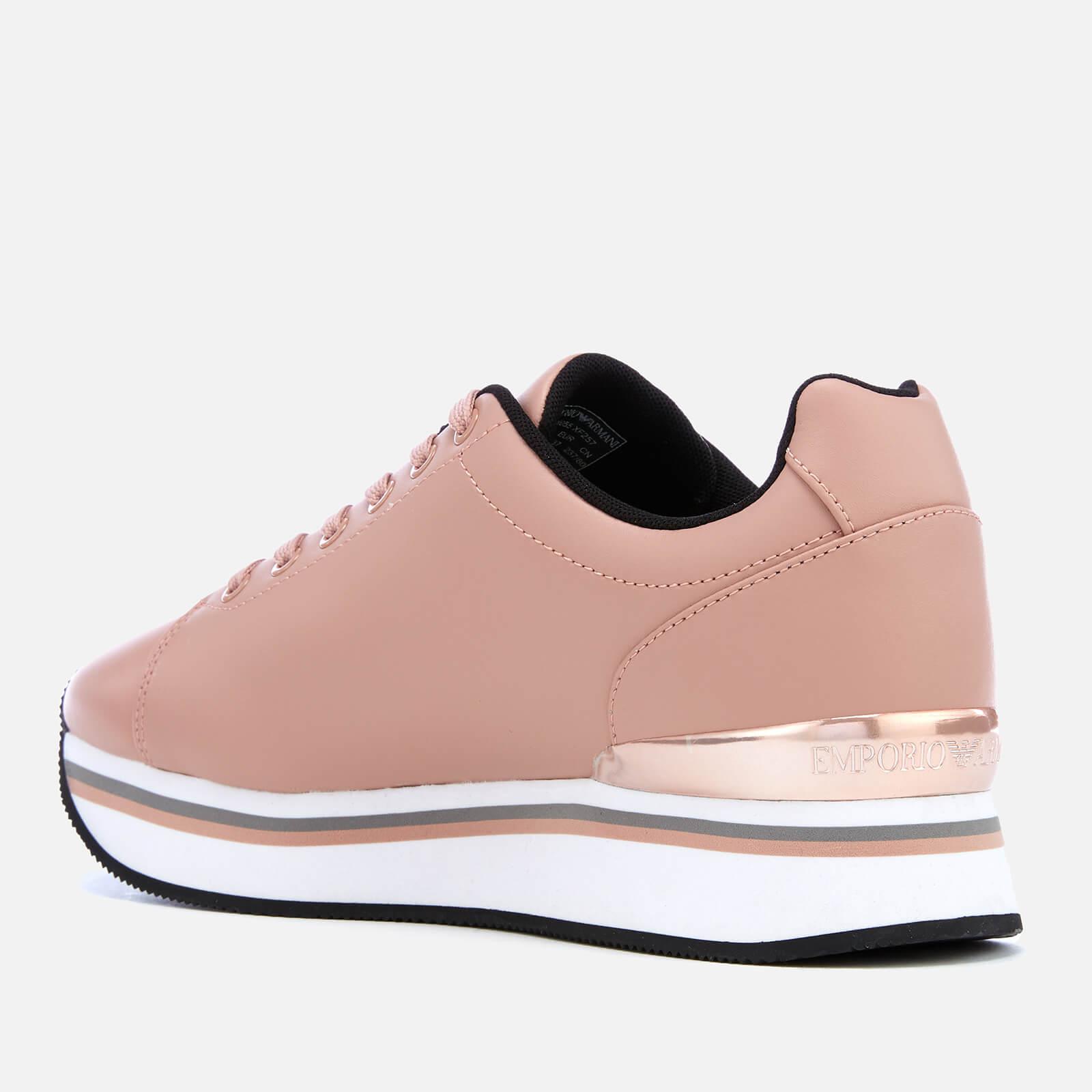 armani platform trainers
