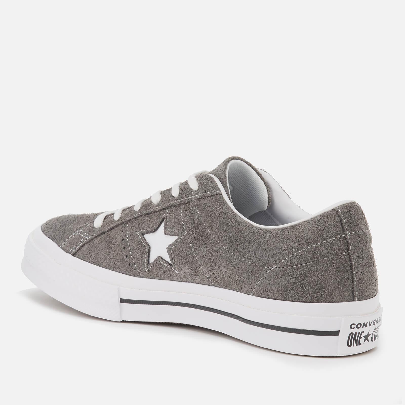 Converse Star Vintage Suede Ox Women's Shoes (trainers) In in Gray | Lyst