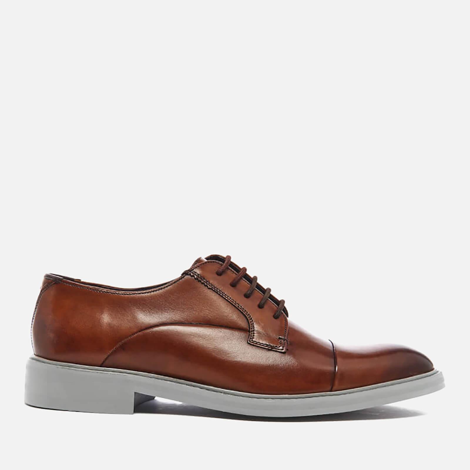 Ted Baker Men's Aokii 2 Leather Toe Cap Derby Shoes in Tan (Brown) for Men  - Lyst