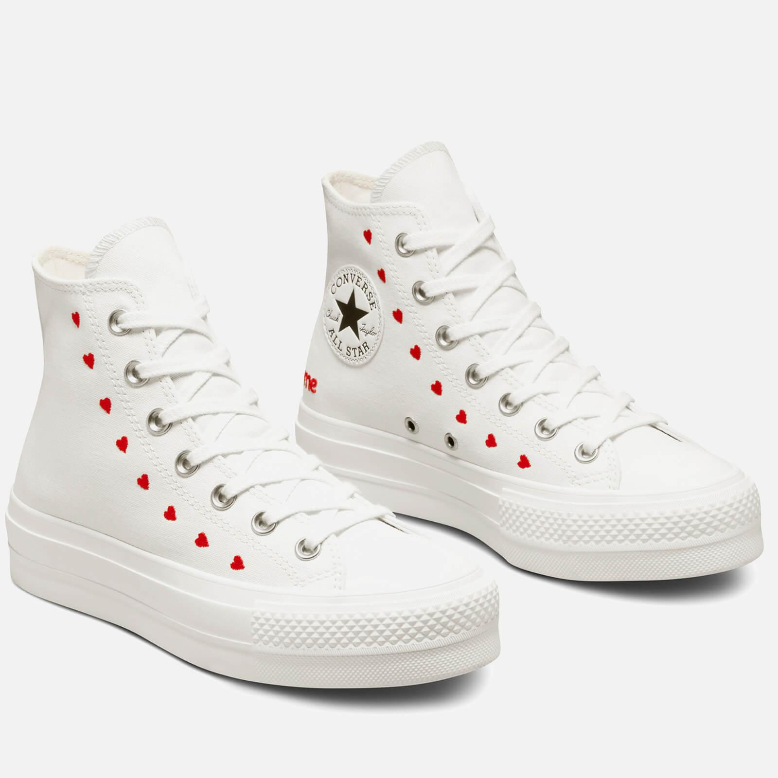 Blueprint Kollega Kristendom Converse Chuck Taylor All Star Crafted With Love Lift Hi-top Trainers in  White | Lyst