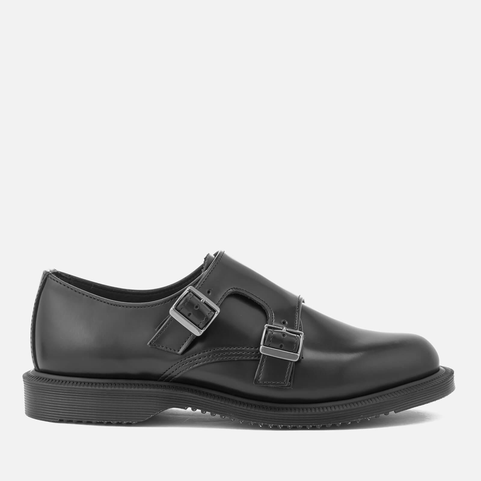 Dr. Martens Women's Kensington Pandora Leather Double Monk Strap Shoes ...