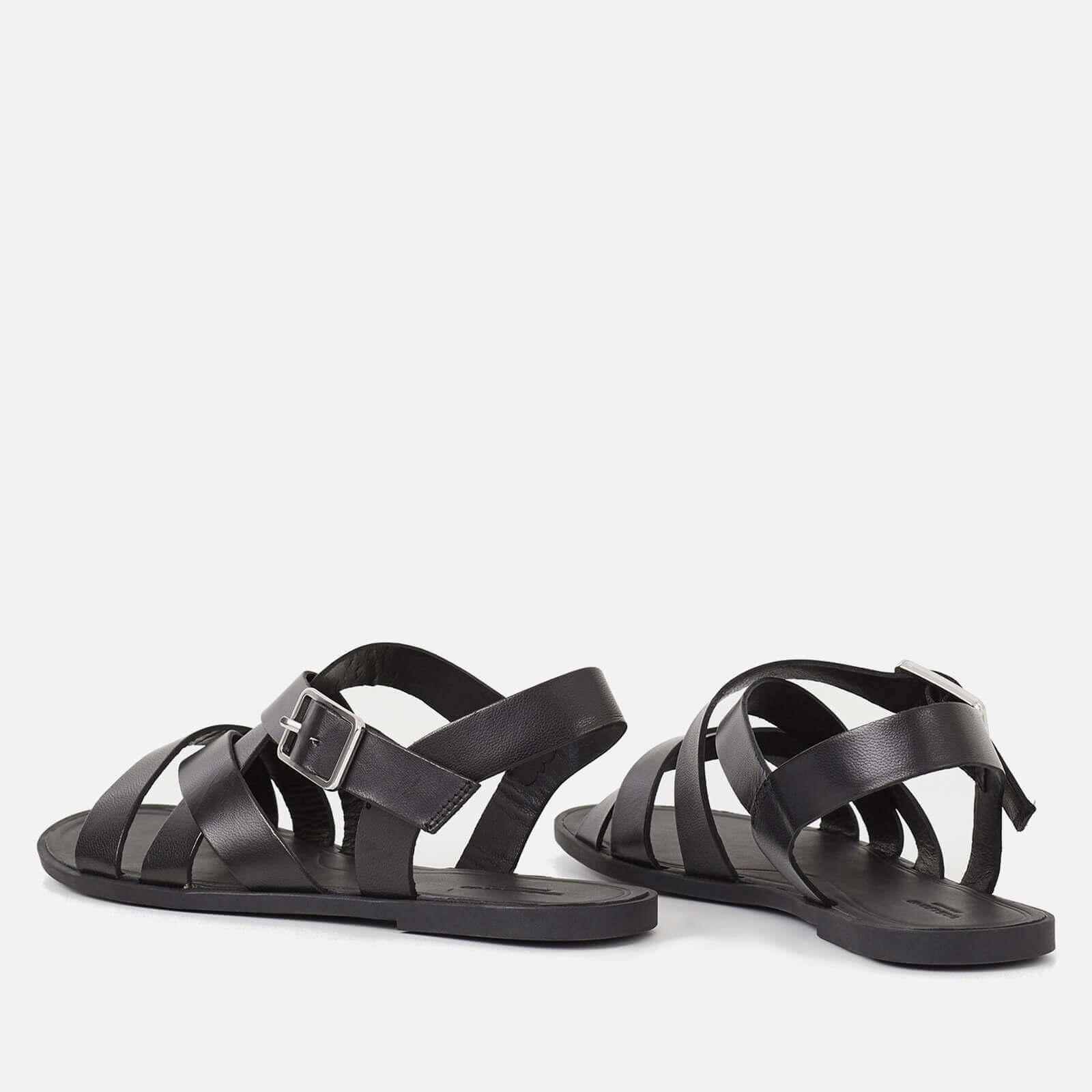 Vagabond Shoemakers Tia 2.0 Leather Sandals in Black | Lyst