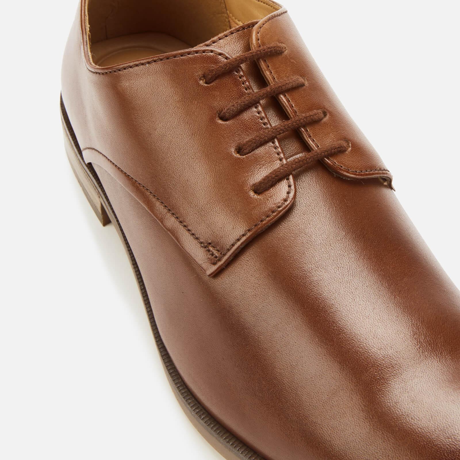 Clarks Stanford Walk Leather Derby Shoes in Brown for Men | Lyst