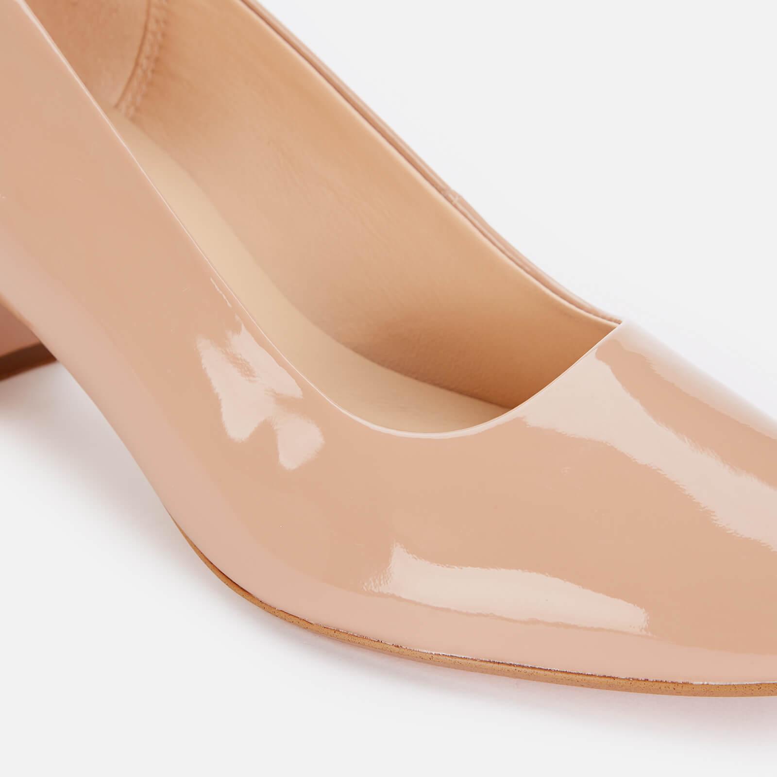 Clarks nude patent shoes deals