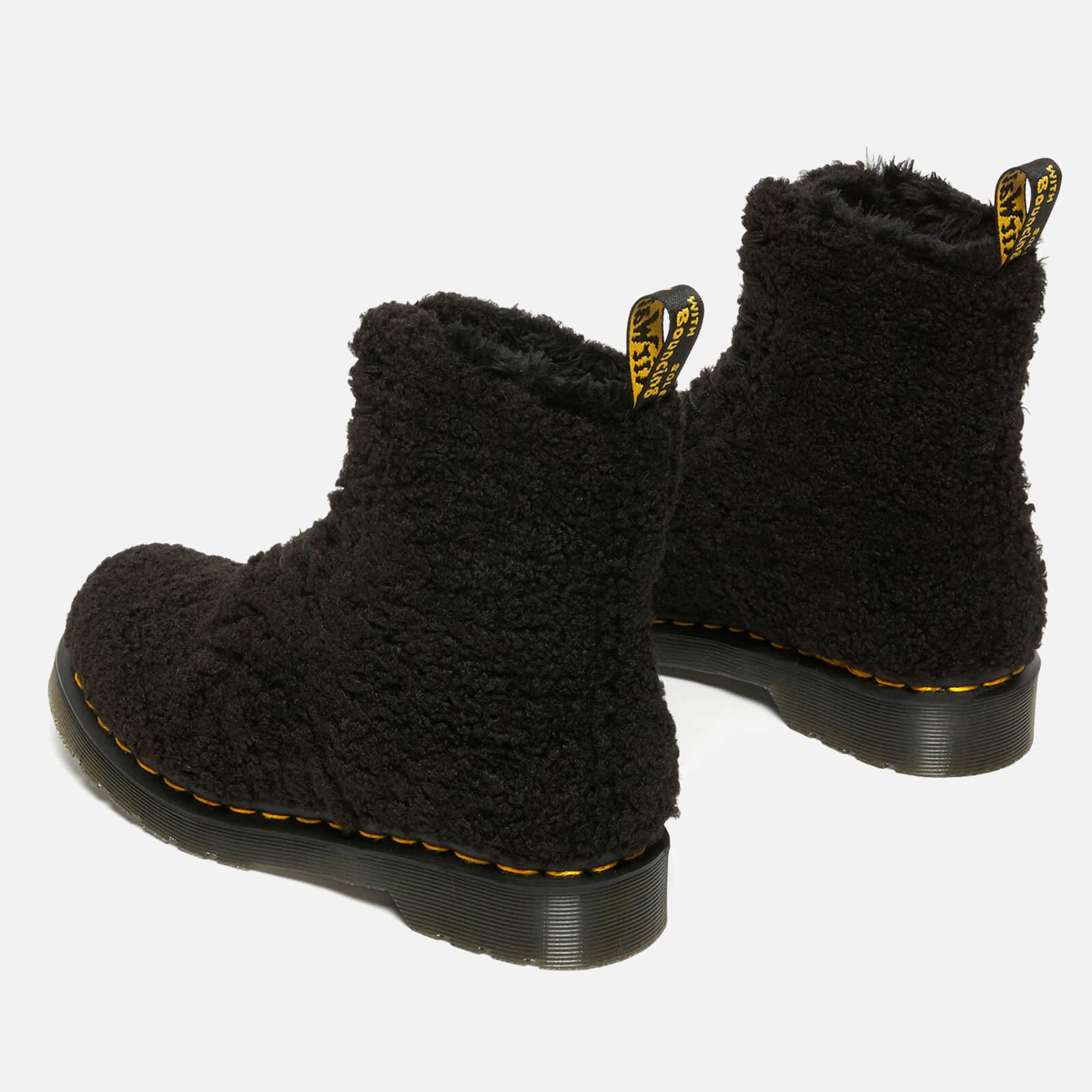 Martens 1460 Pascal Doc Martens Ankle Boots With Fur Dr Martens