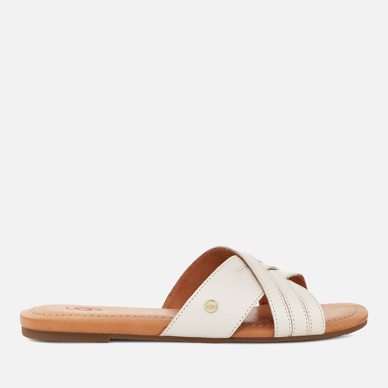 UGG Kenleigh Leather Mules in Brown | Lyst Canada