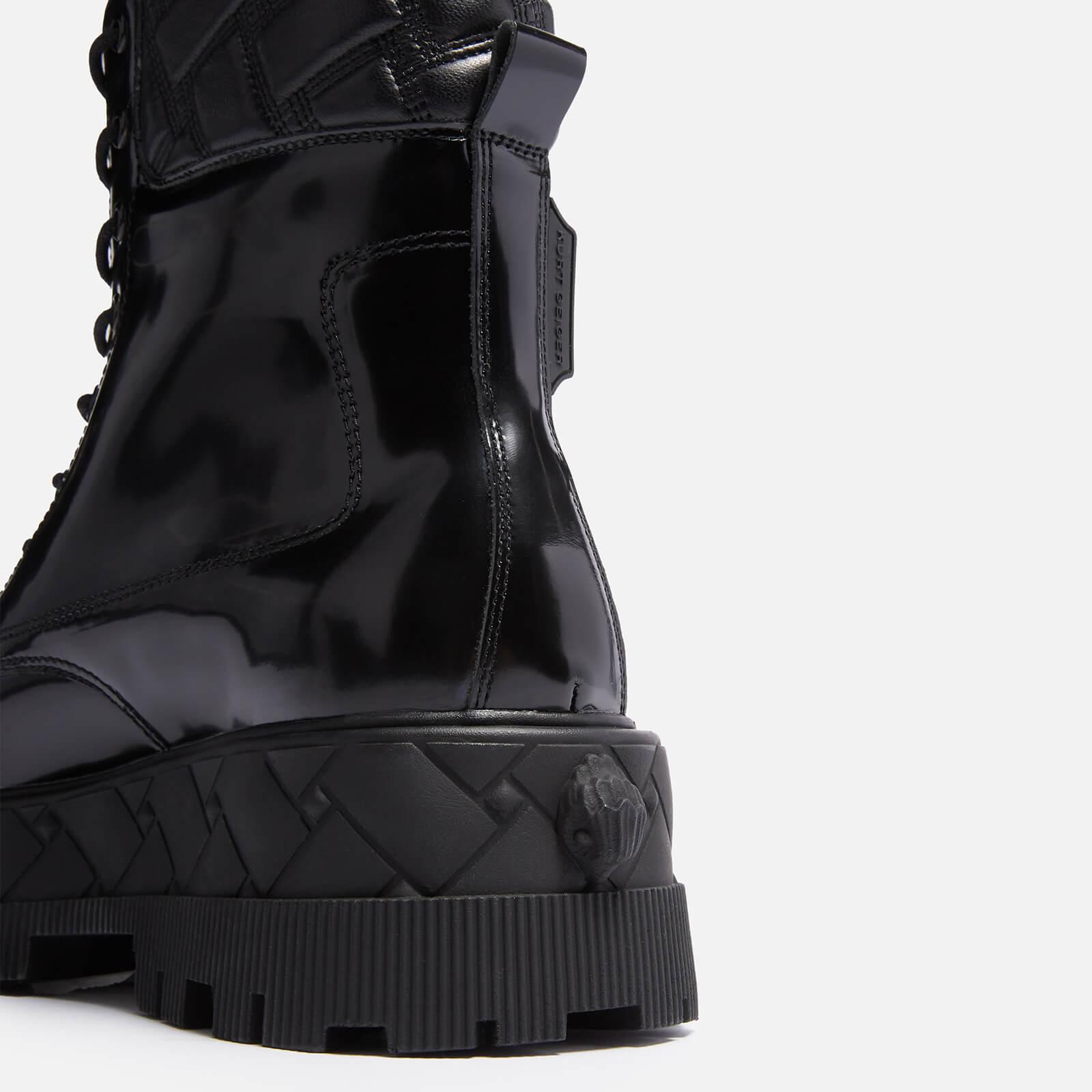 Kurt Geiger Hiker Lace Up Leather Boots 