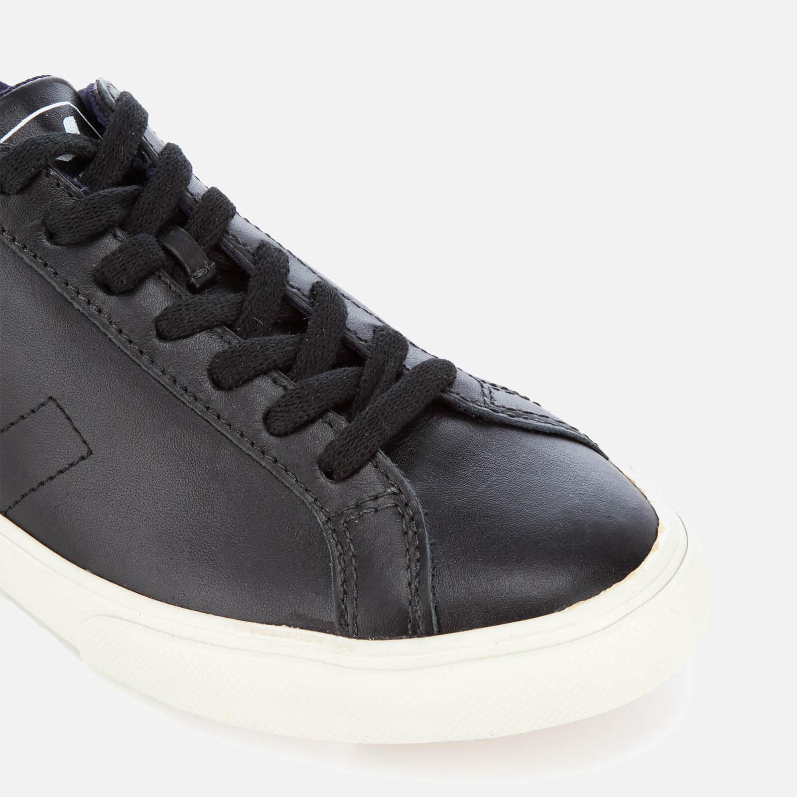 Veja Women's Esplar Low Leather Trainers in Black - Lyst
