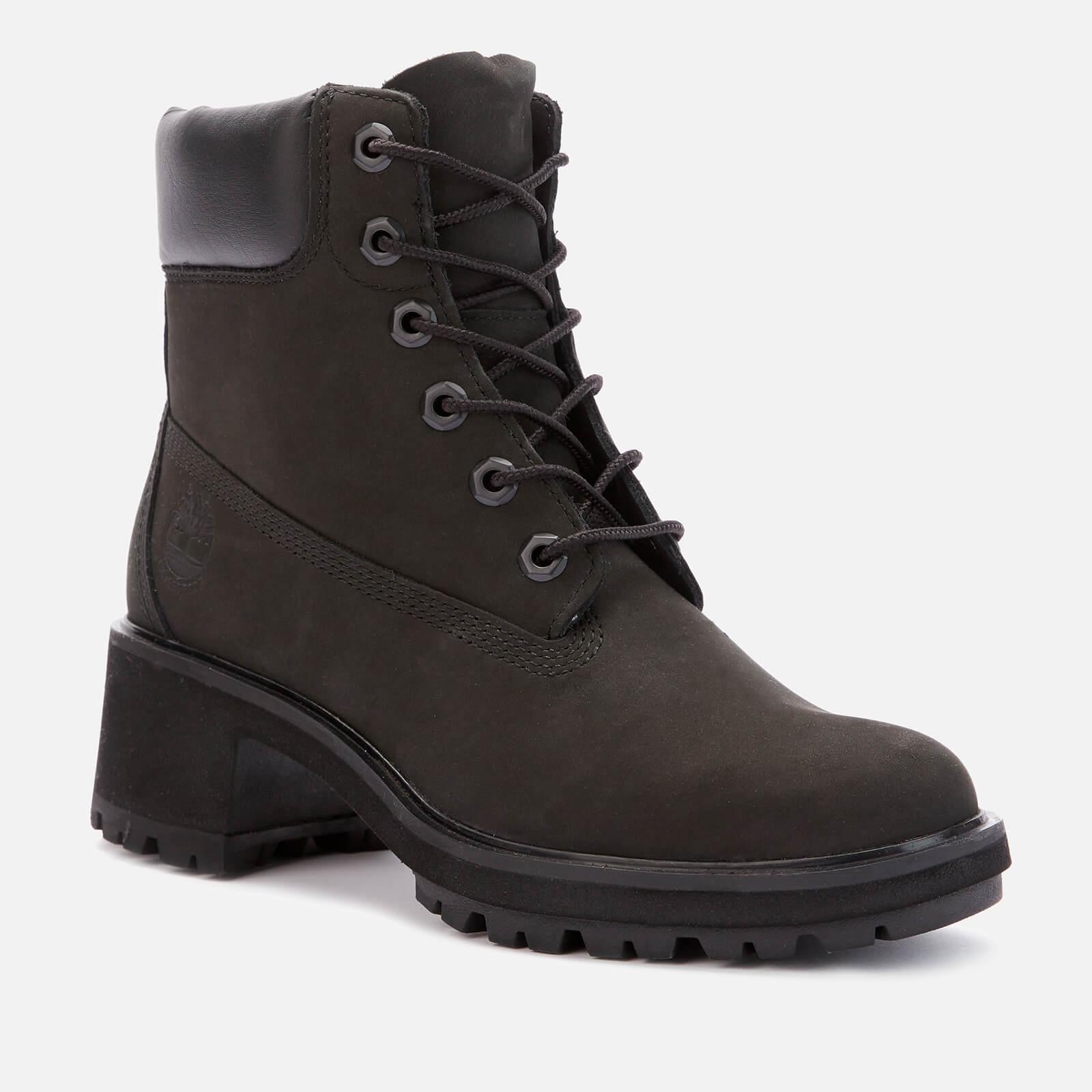 Timberland Rubber Kinsley 6 Inch Waterproof Heeled Boots in Black - Lyst