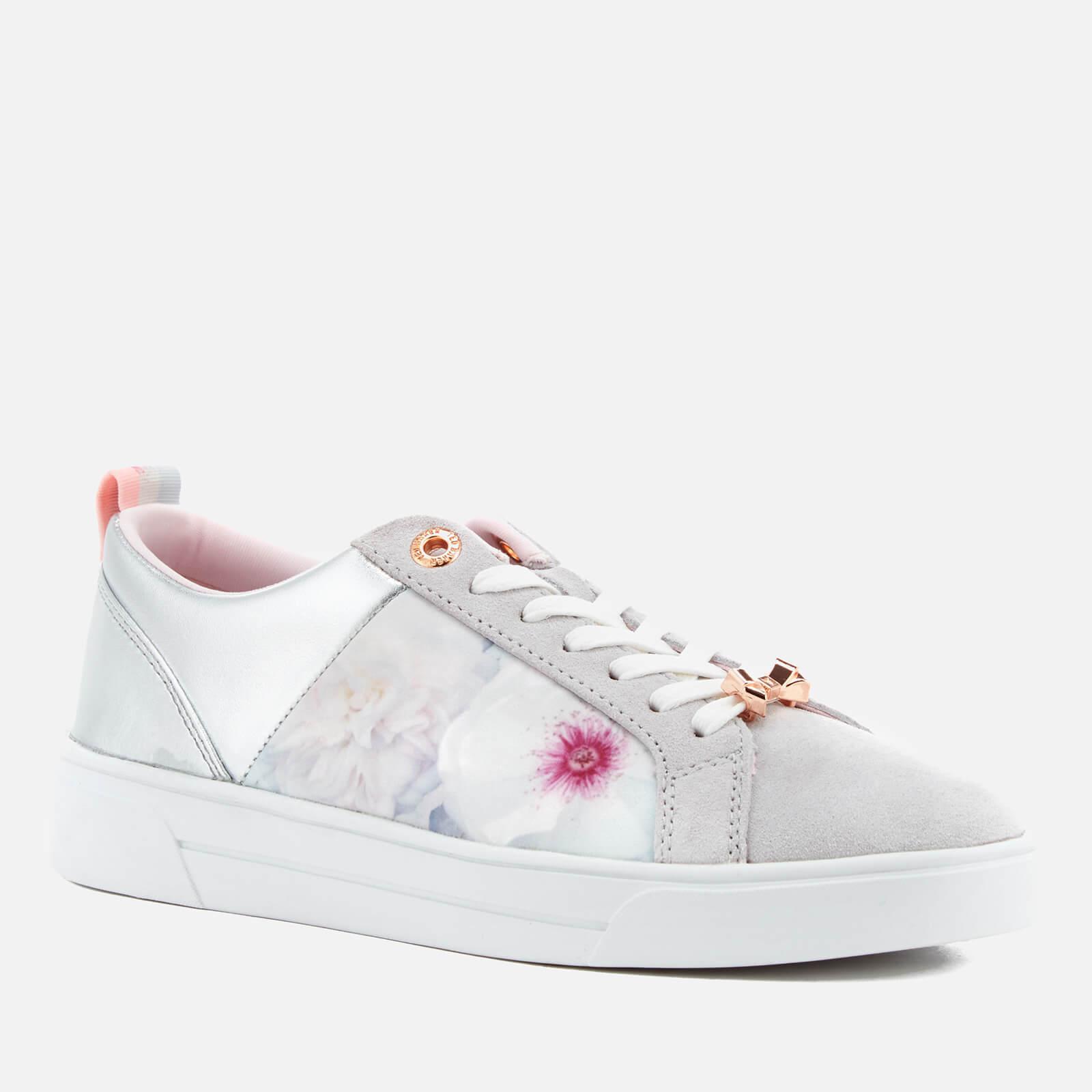 ted baker nemar floral trainers black