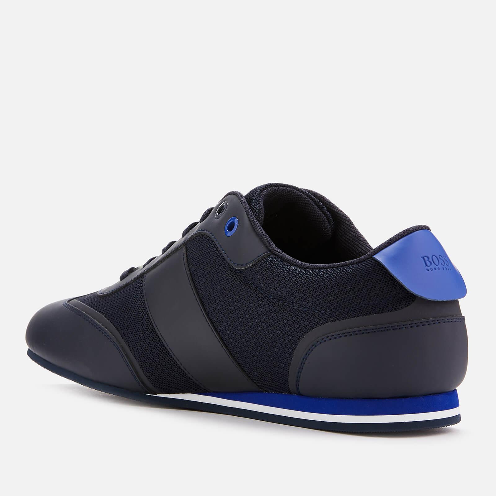 BOSS by HUGO BOSS Lighter Low Mxme Trainers Navy in Blue for Men