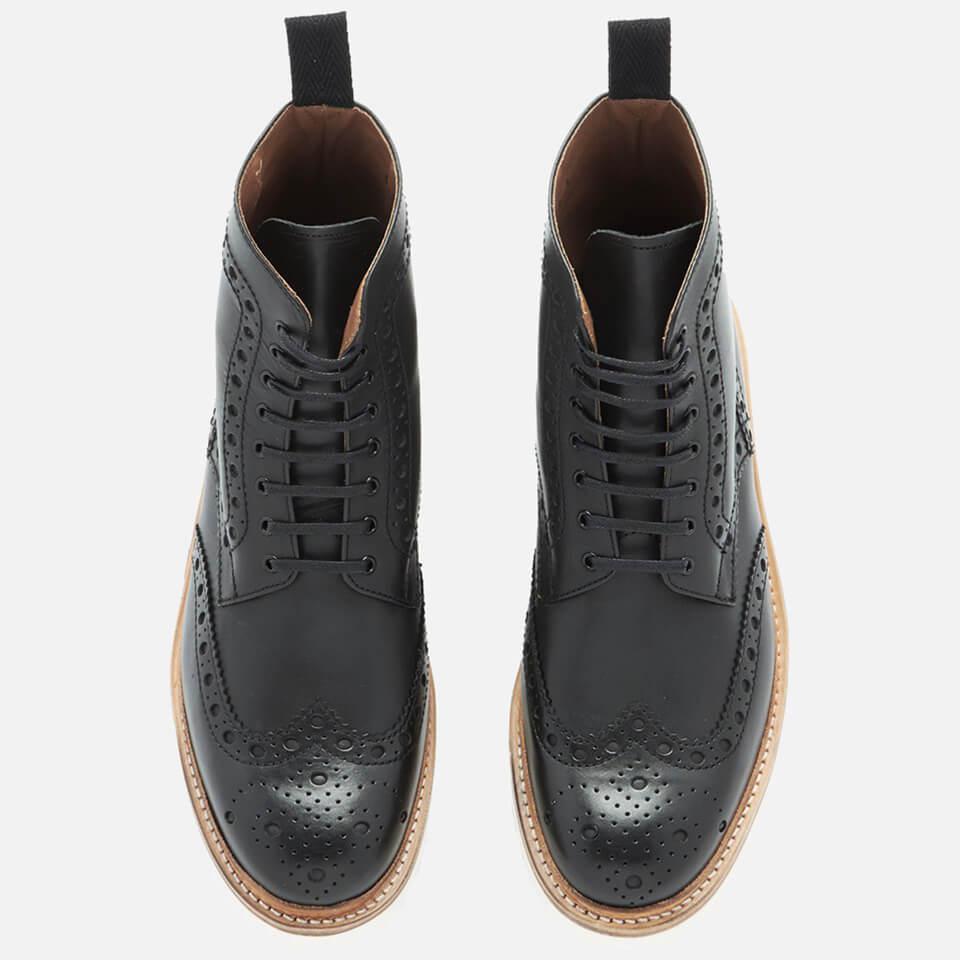 grenson fred v black