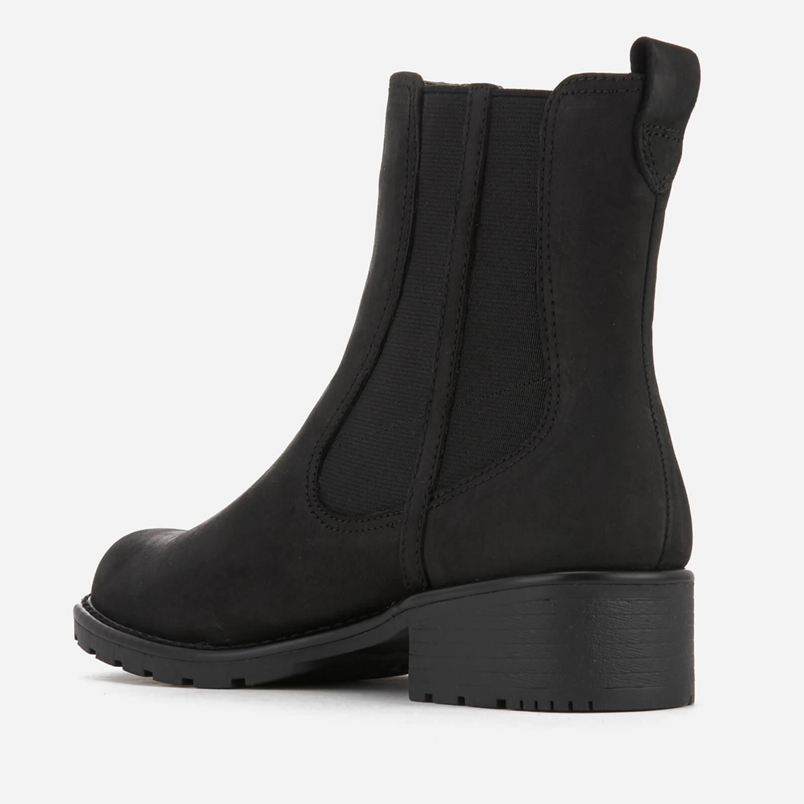 Clarks Women's Orinoco Club Leather Chelsea Boots in Black - Lyst