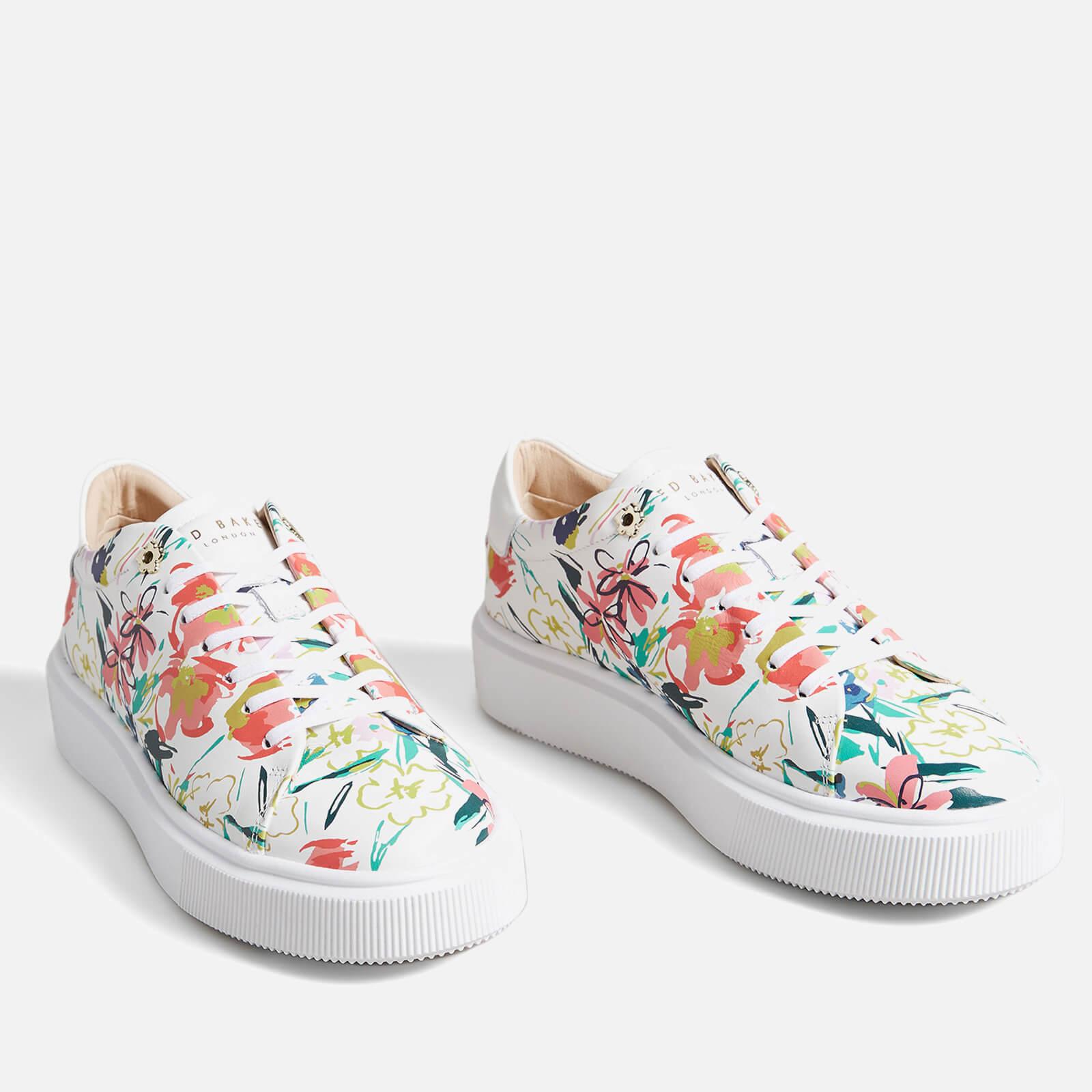 Ted Baker Lonnia Floral-print Leather 