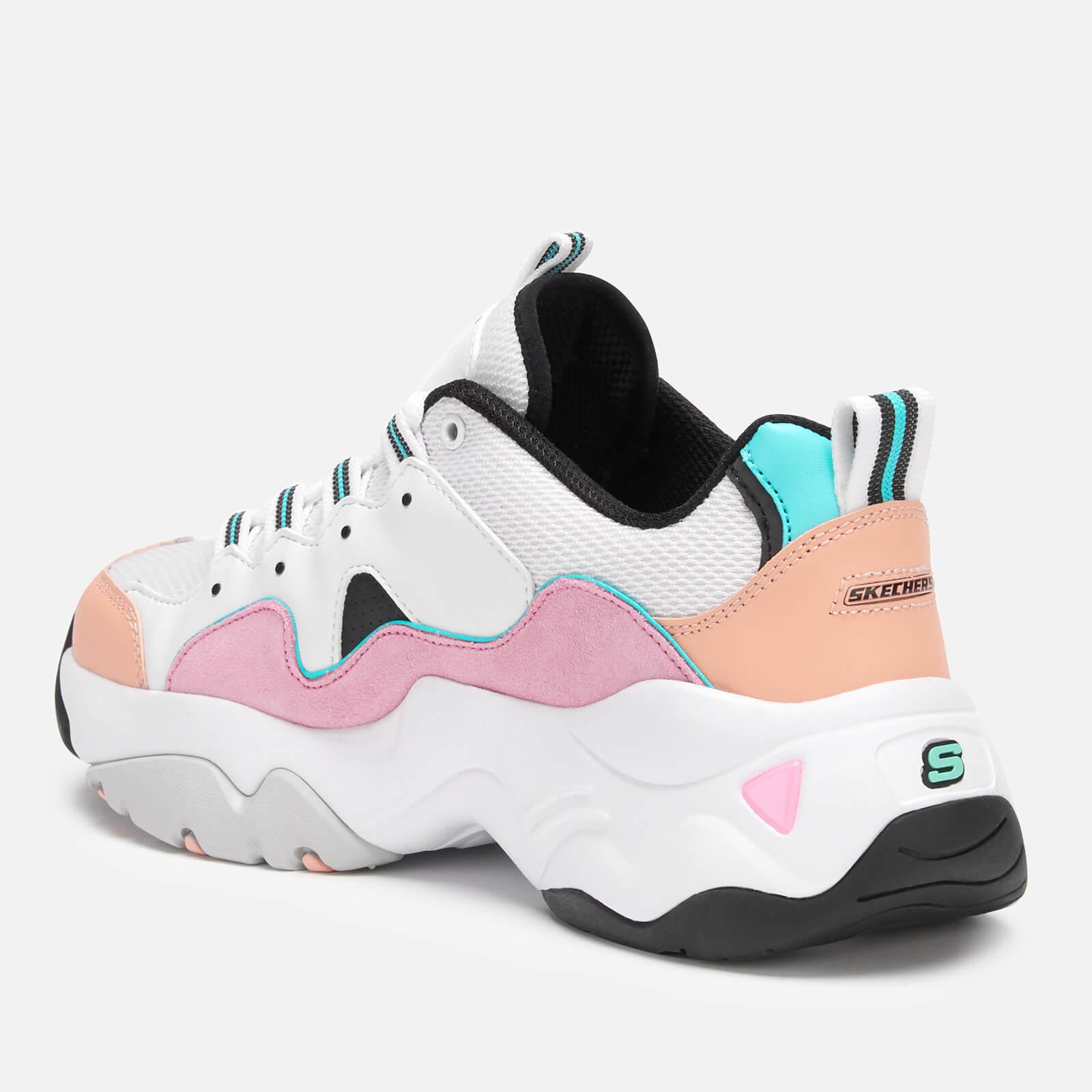 Skechers D'lite Chunky Trainers 3.0 In Pastel | Lyst