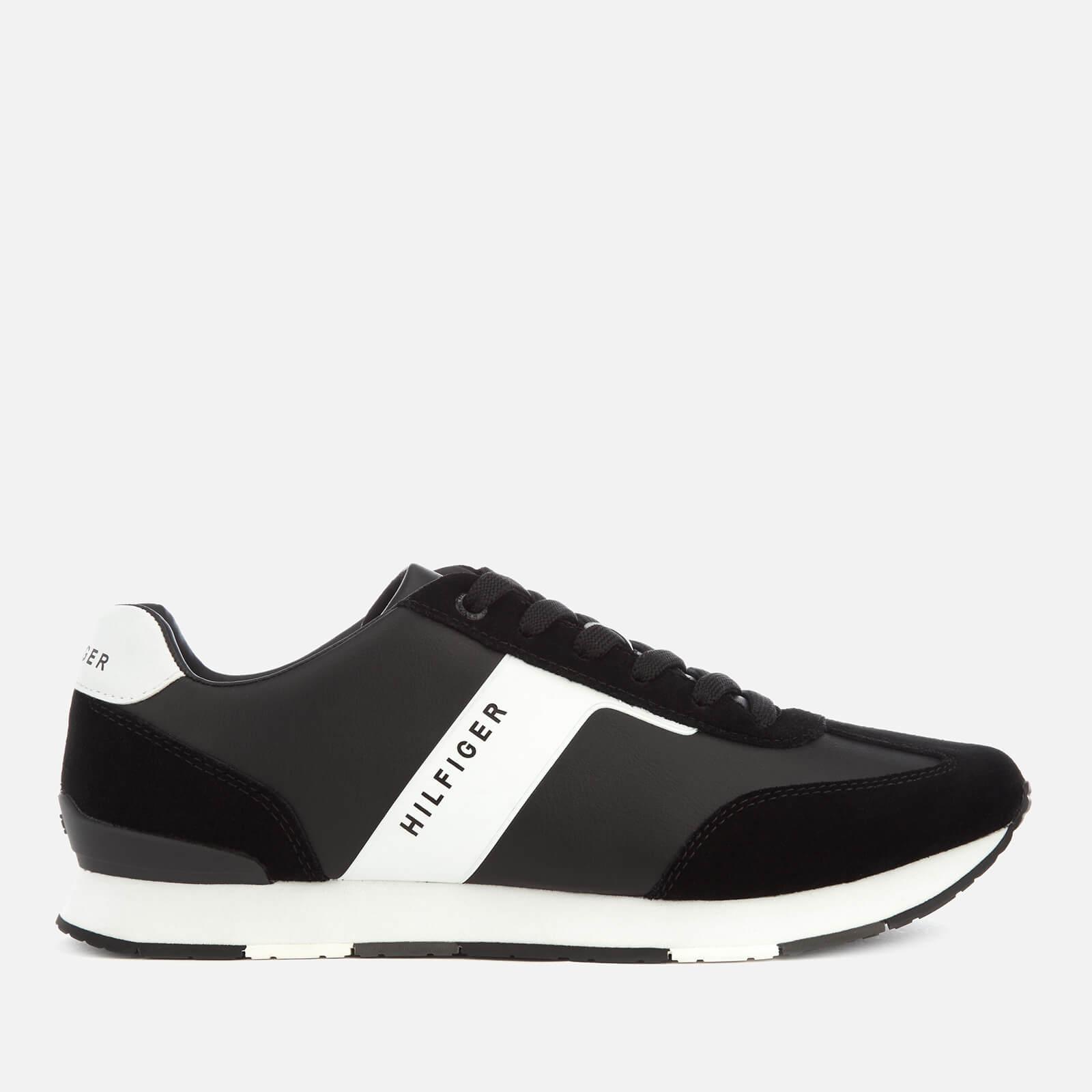 tommy hilfiger black trainers