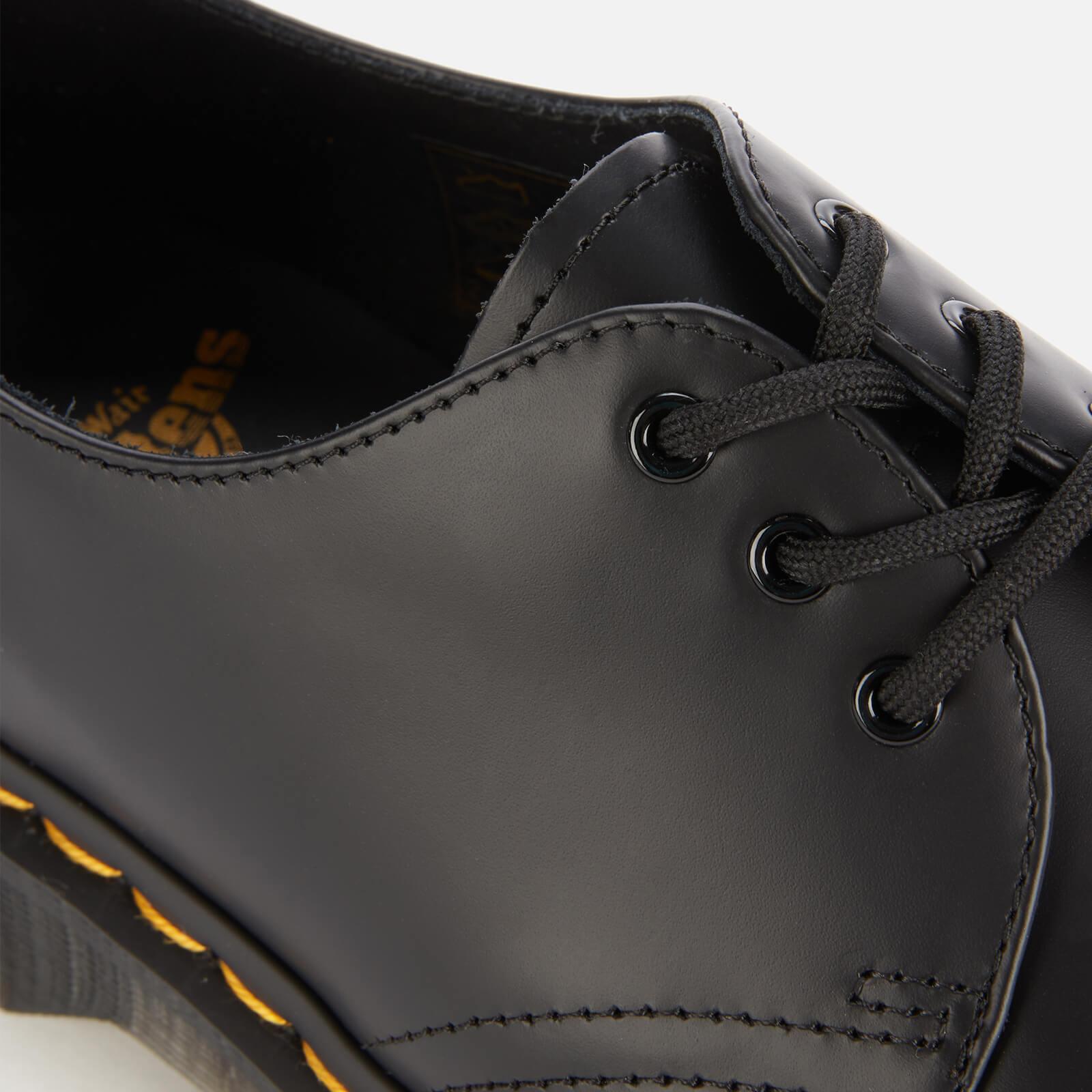 Dr. Martens 1461 Bex Smooth Leather 3-eye Shoes in Black | Lyst