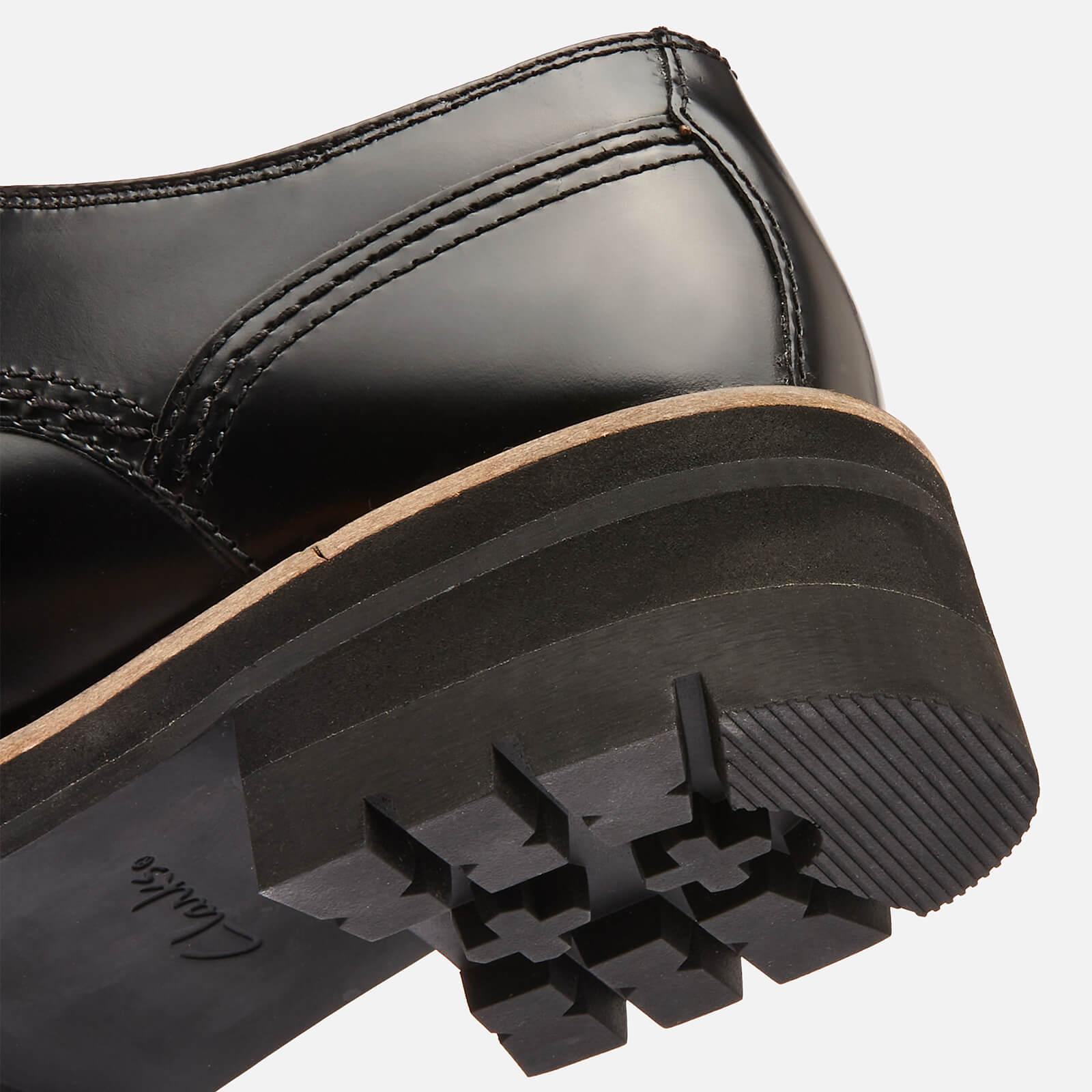 Clarks Orianna Leather Chunky Derby 