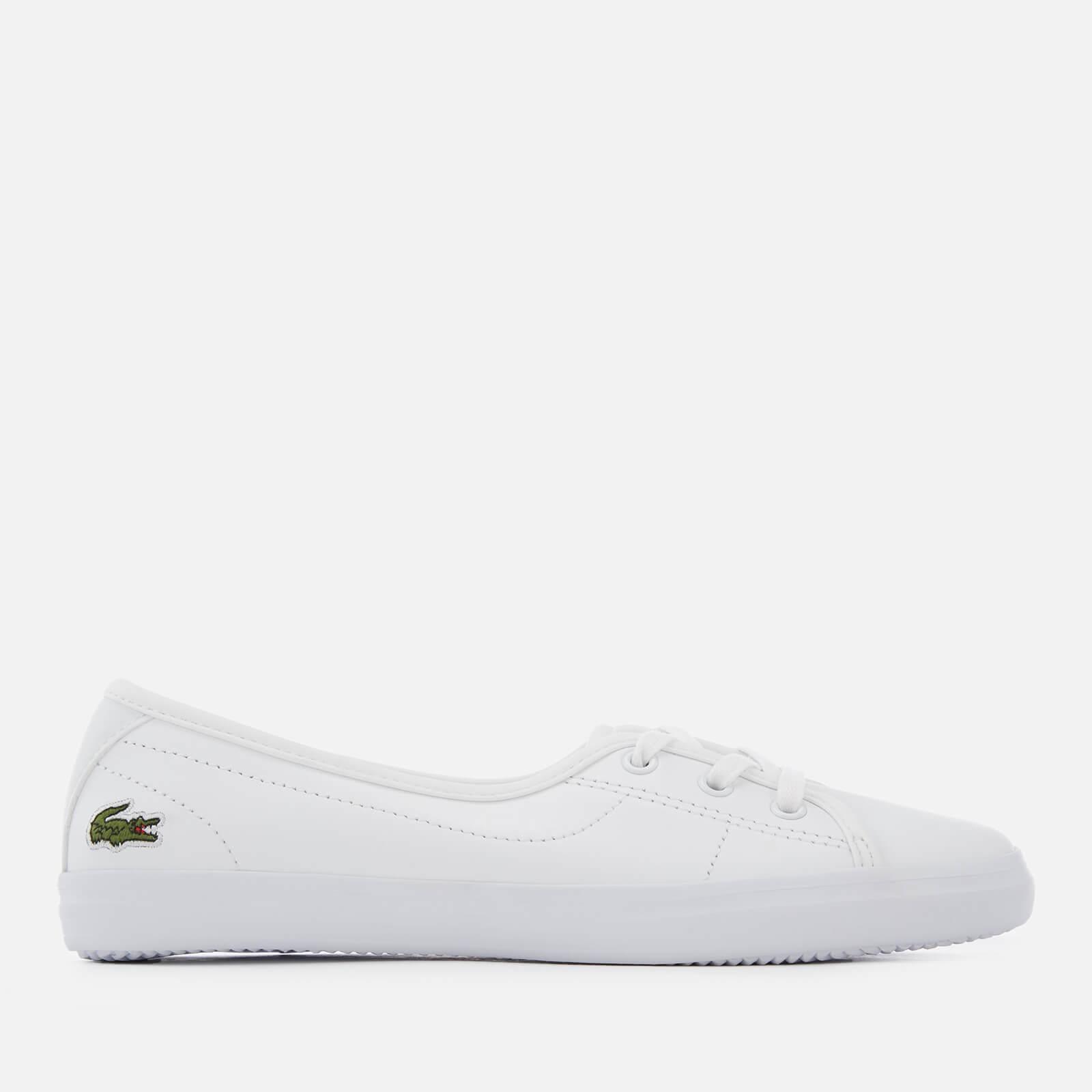Lacoste Leather Ziane Chunky Bl 2 in White - Save 25% | Lyst