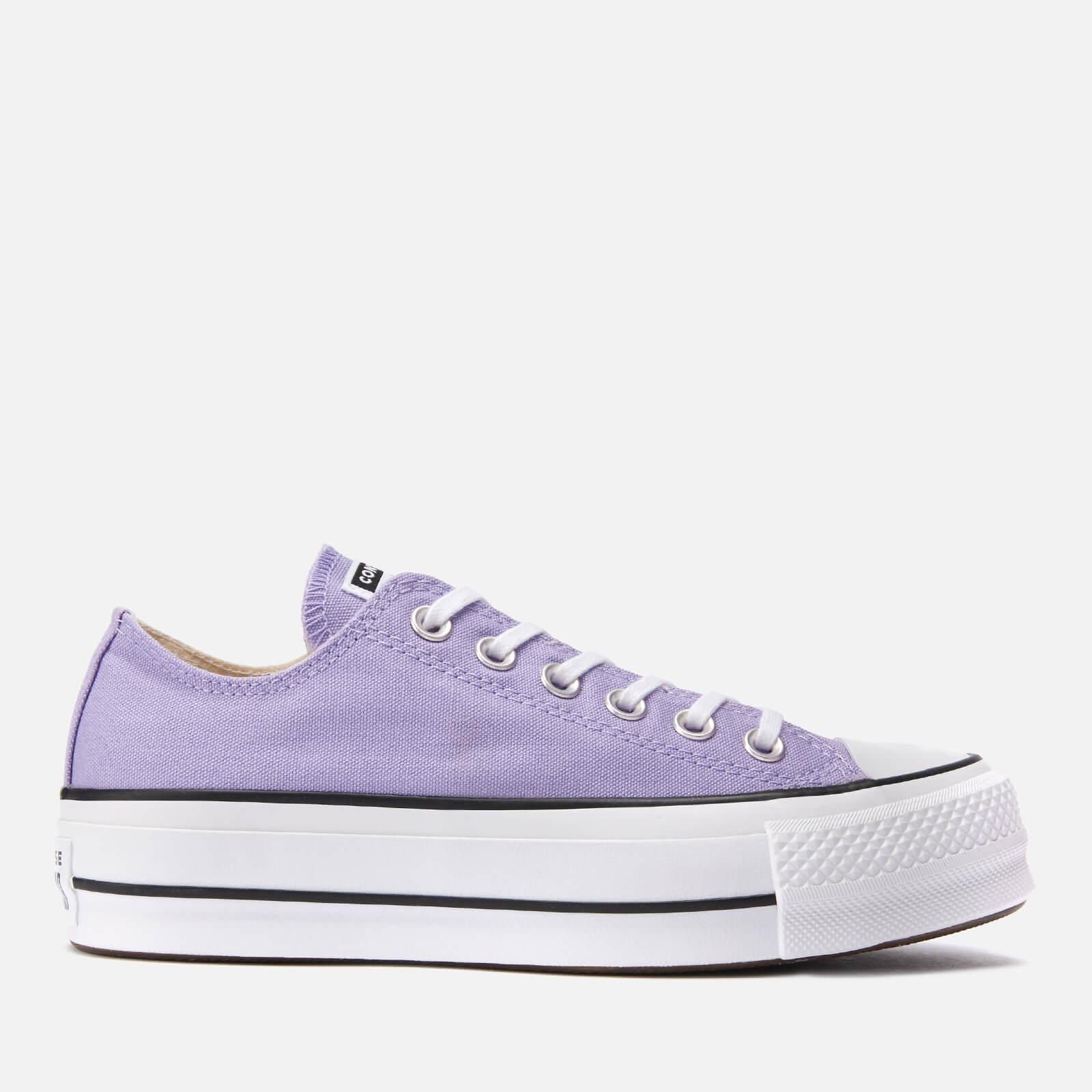 Converse Chuck Taylor All Star Lift Ox Trainers in Purple - Lyst