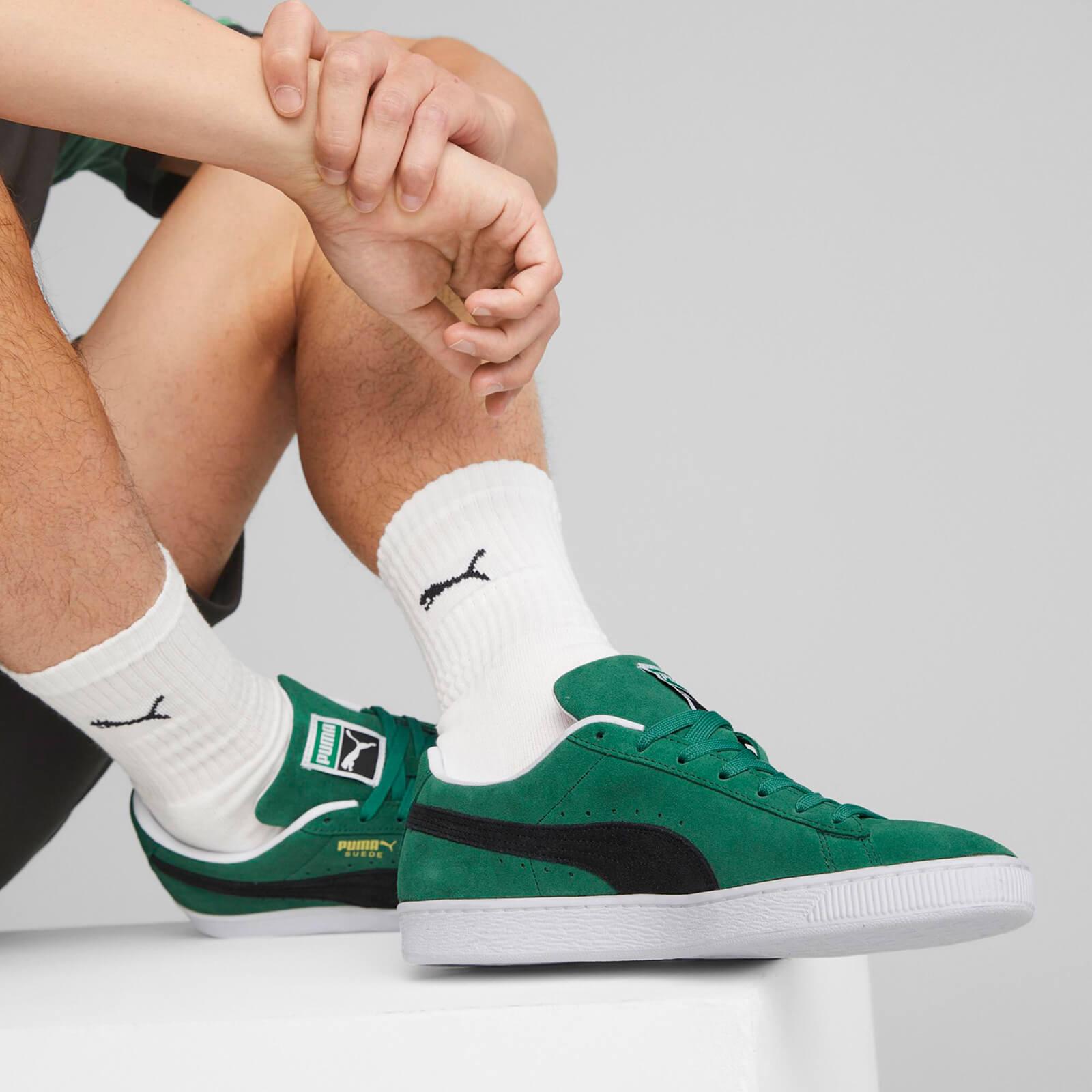 PUMA Suede Classic Xxi Trainers in Green for Men | Lyst