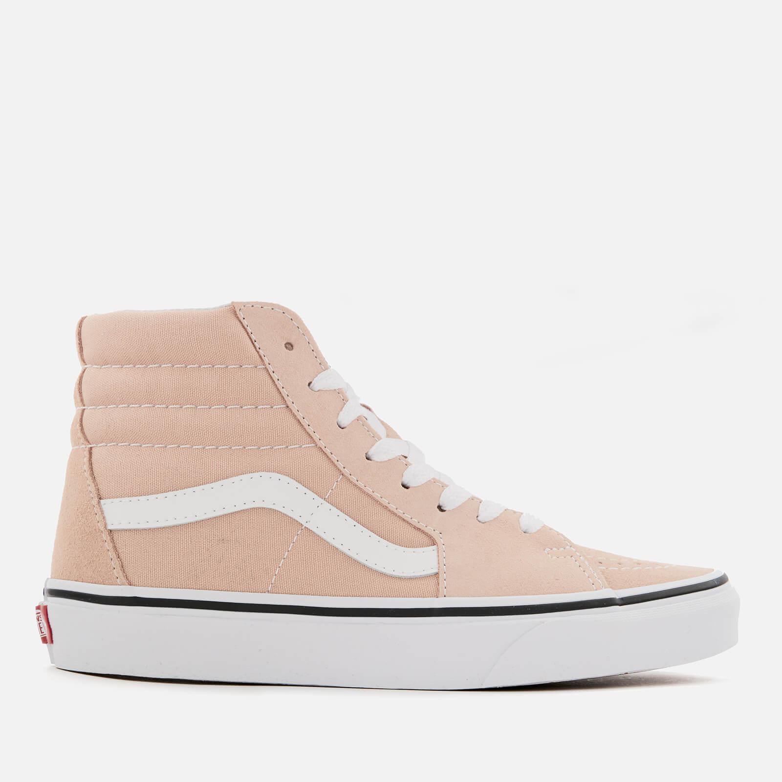 nude high top vans
