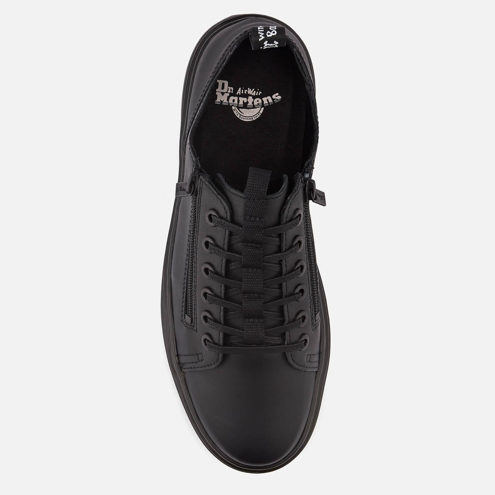 Dr. Martens Men's Dante Zip Softy T Leather 6eye Shoes in Black for Men ...