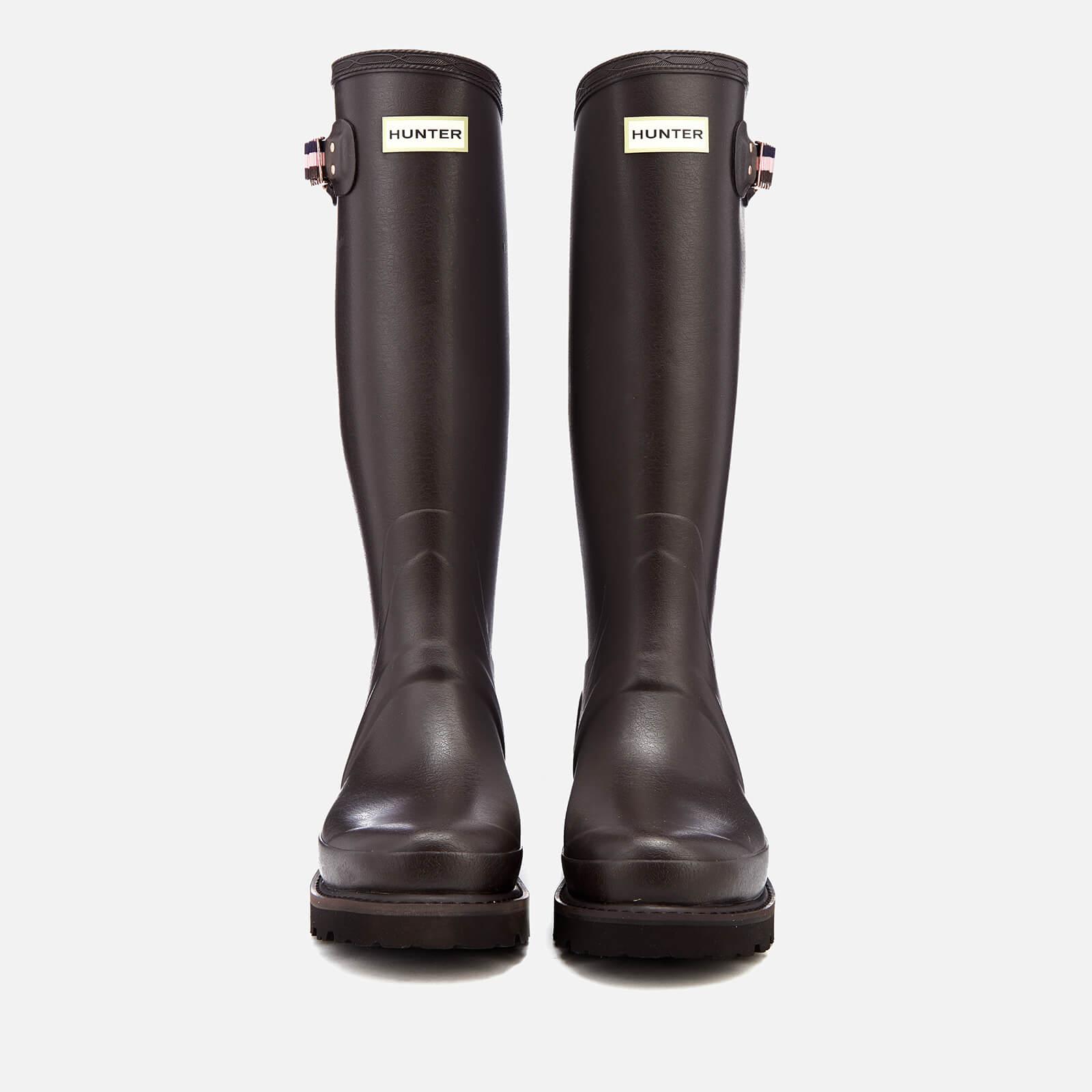 brown wellies