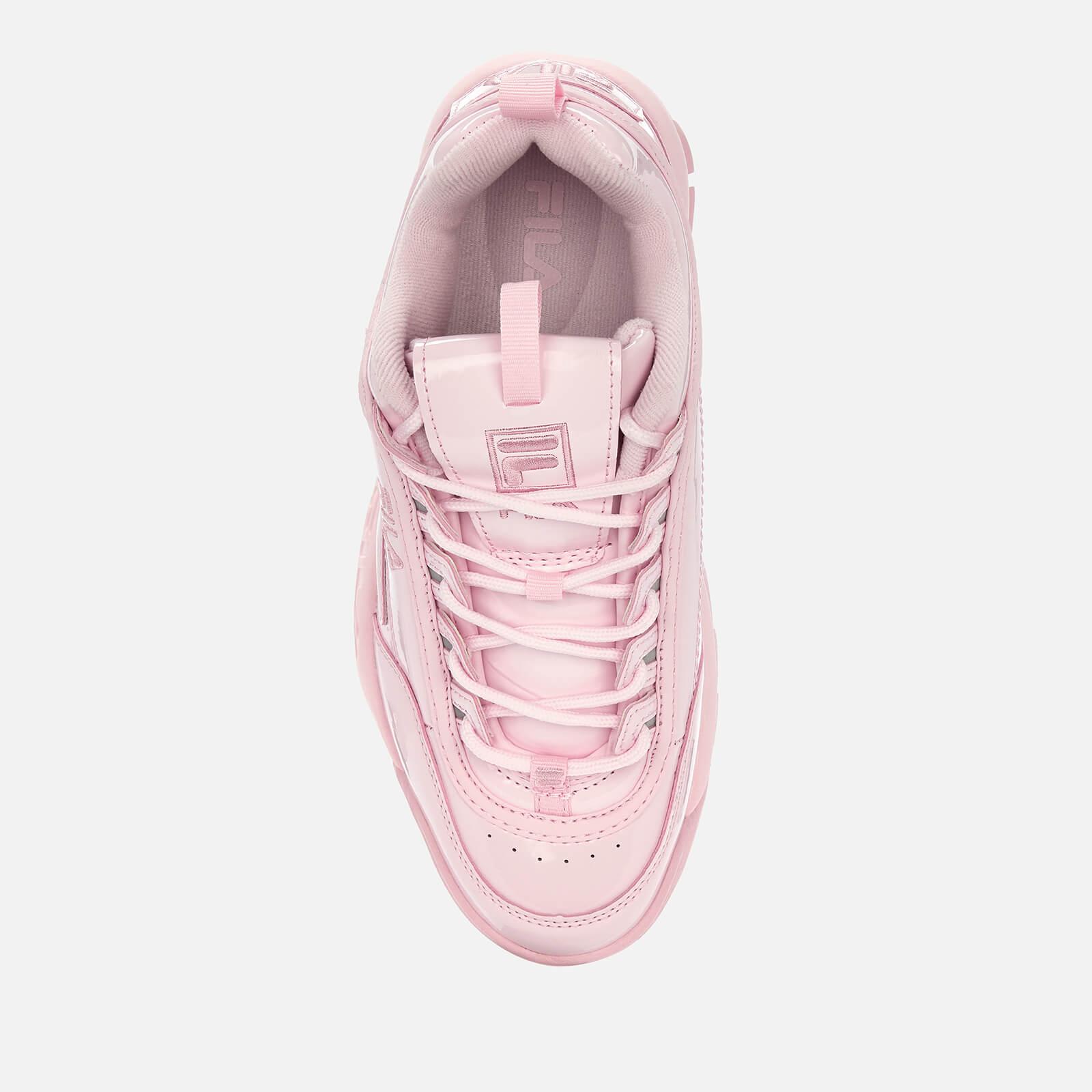 Fila Leather Women's Disruptor 2 Premium Patent in Pink | Lyst