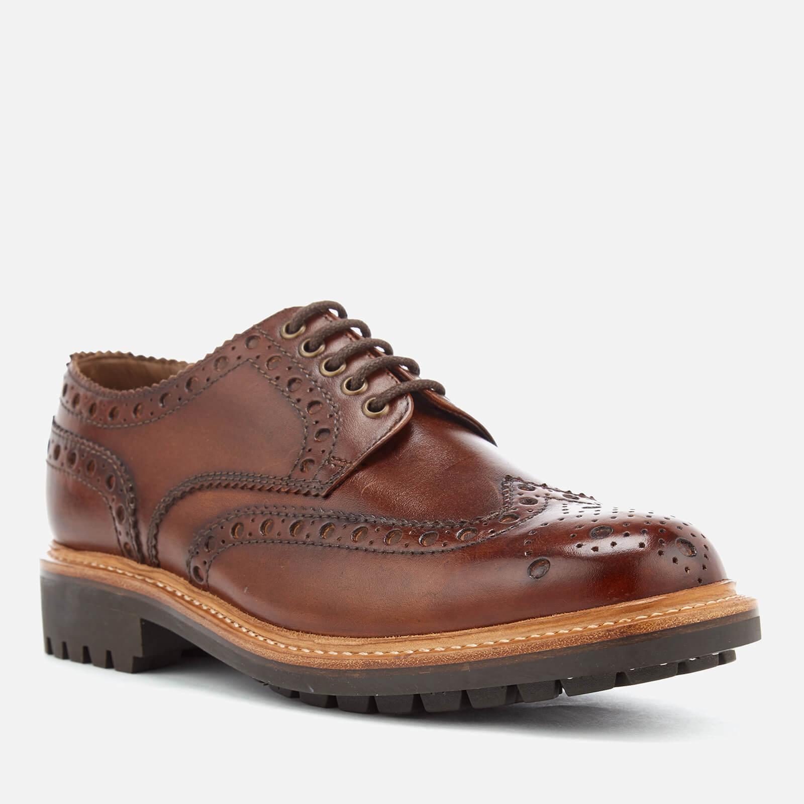 commando sole brogue shoes