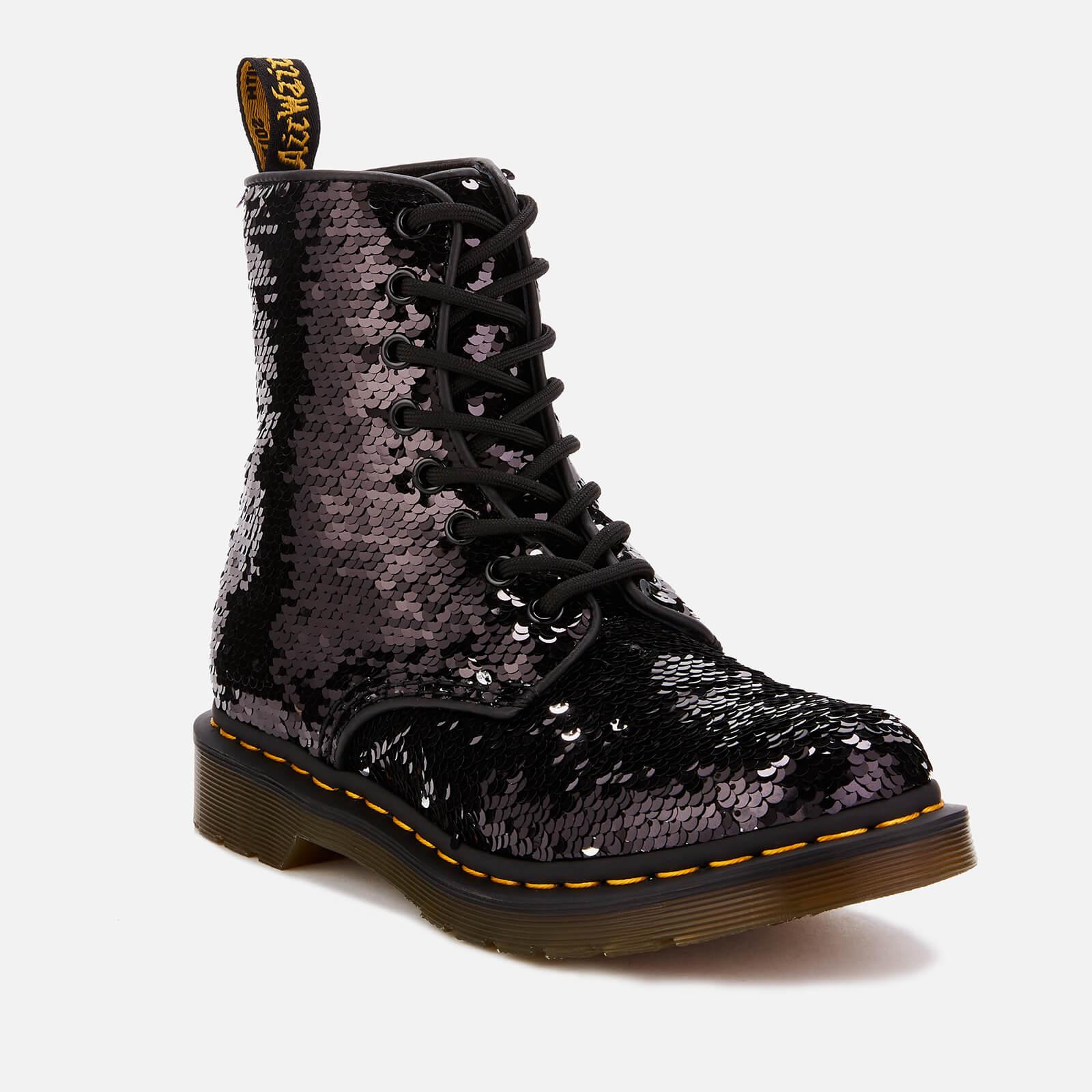 sequin doc martens